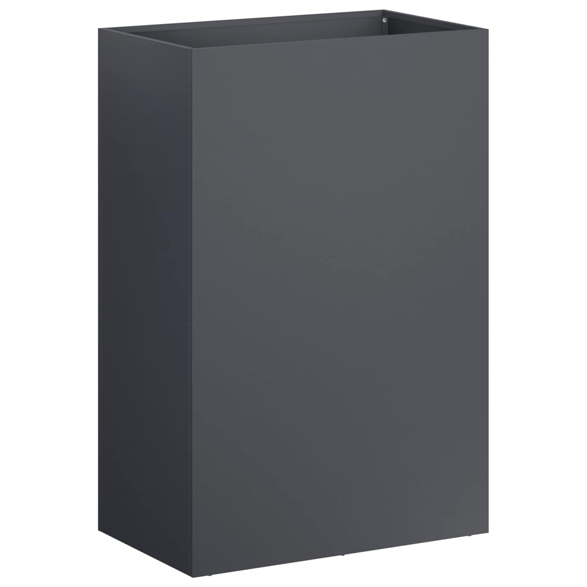 Garden Planter 2 pcs Anthracite 50 x 40 x 75 cm