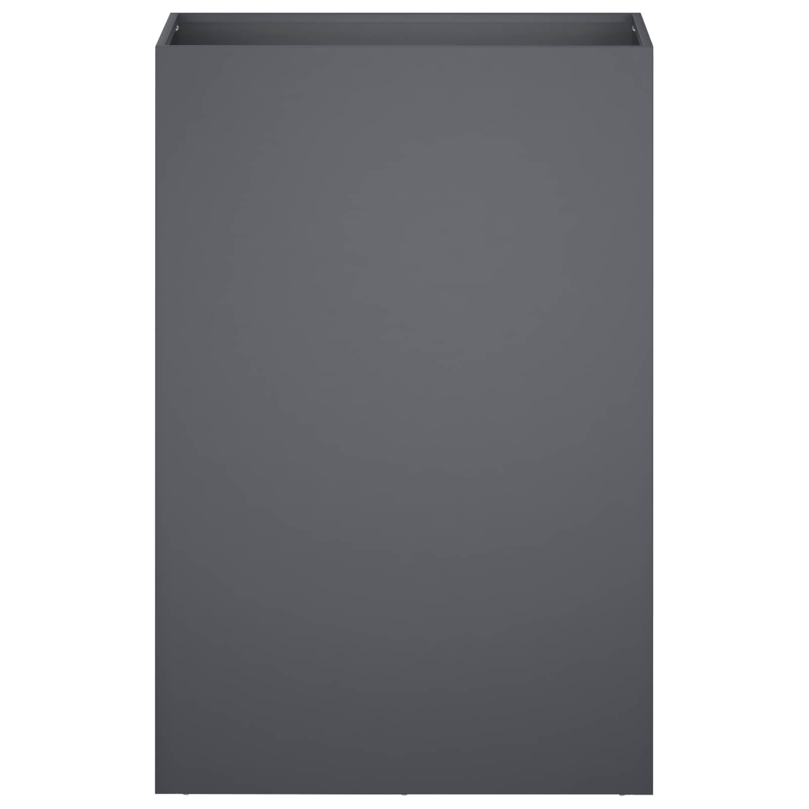 Garden Planter 2 pcs Anthracite 50 x 40 x 75 cm