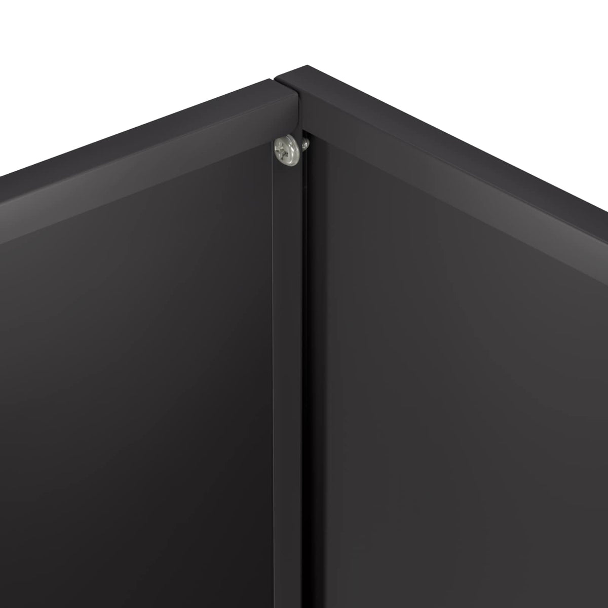 Garden Planter 2 pcs Black 60 x 40 x 40 cm Cold-rolled Steel
