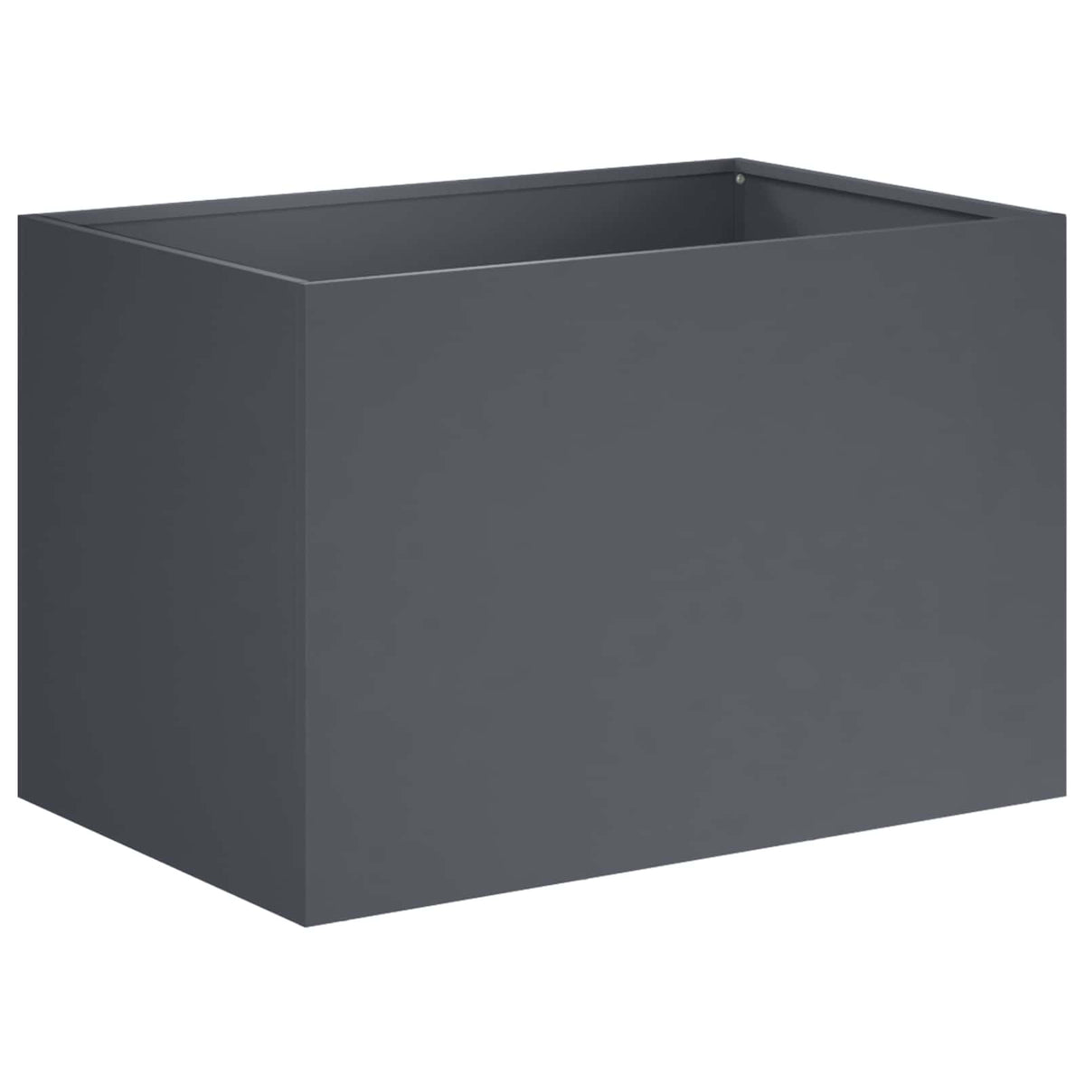 Garden Planter 2 pcs Anthracite 60 x 40 x 40 cm