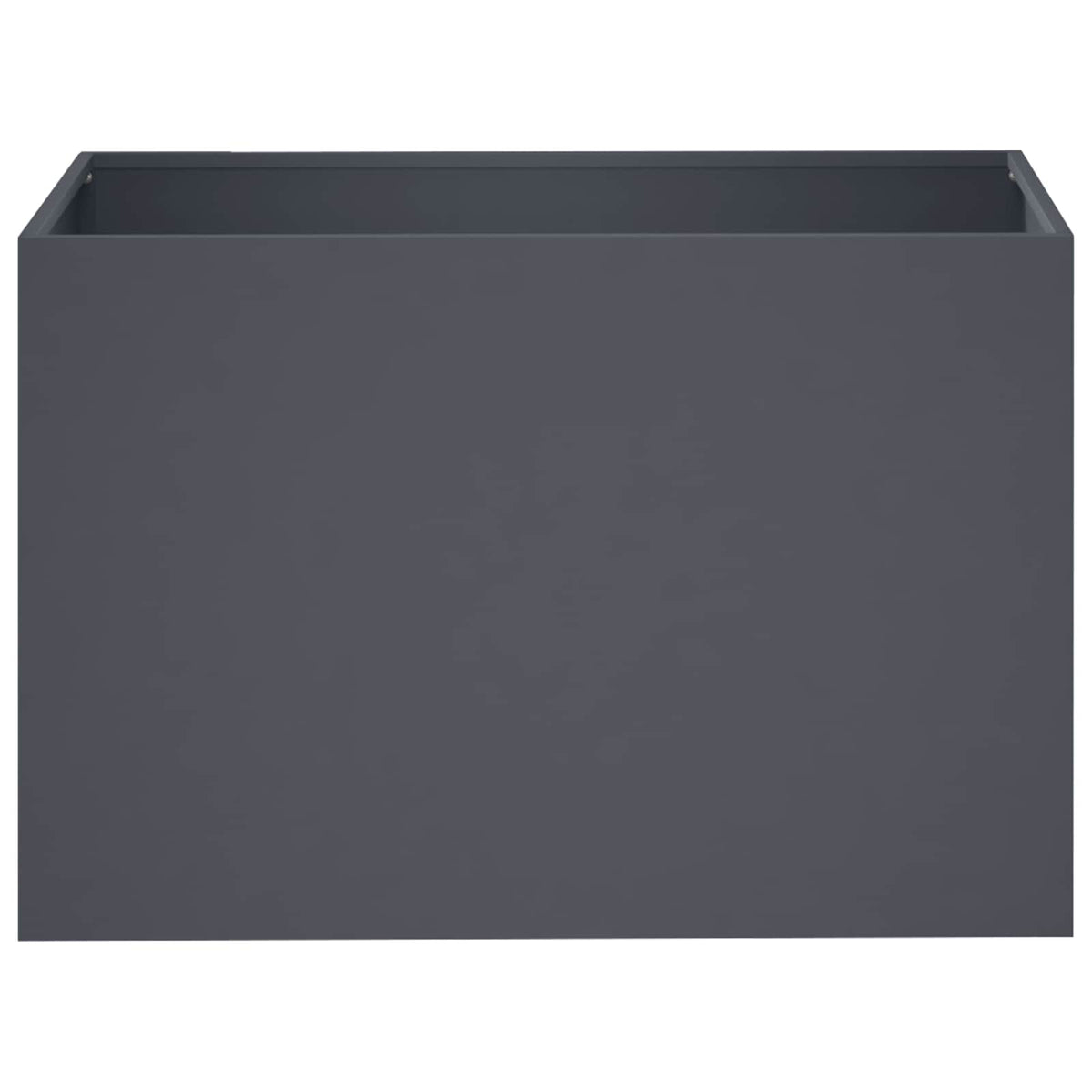 Garden Planter 2 pcs Anthracite 60 x 40 x 40 cm