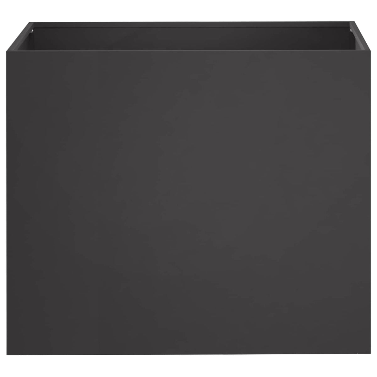 Garden Planter 2 pcs Black 60 x 40 x 50 cm Cold-rolled Steel