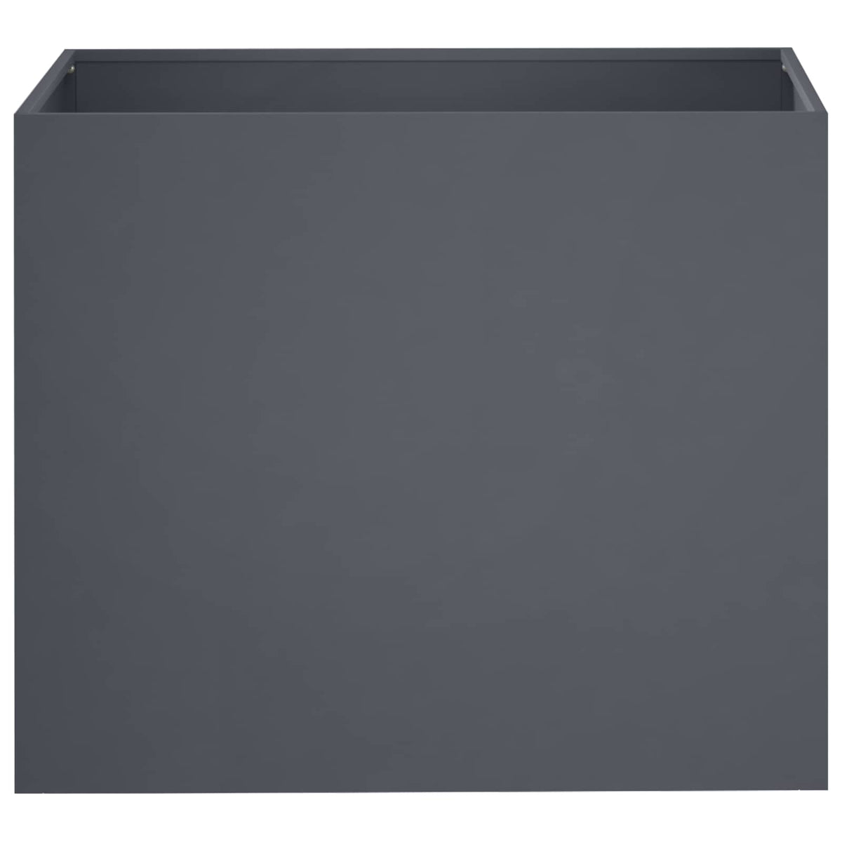Garden Planter 2 pcs Anthracite 60 x 40 x 50 cm