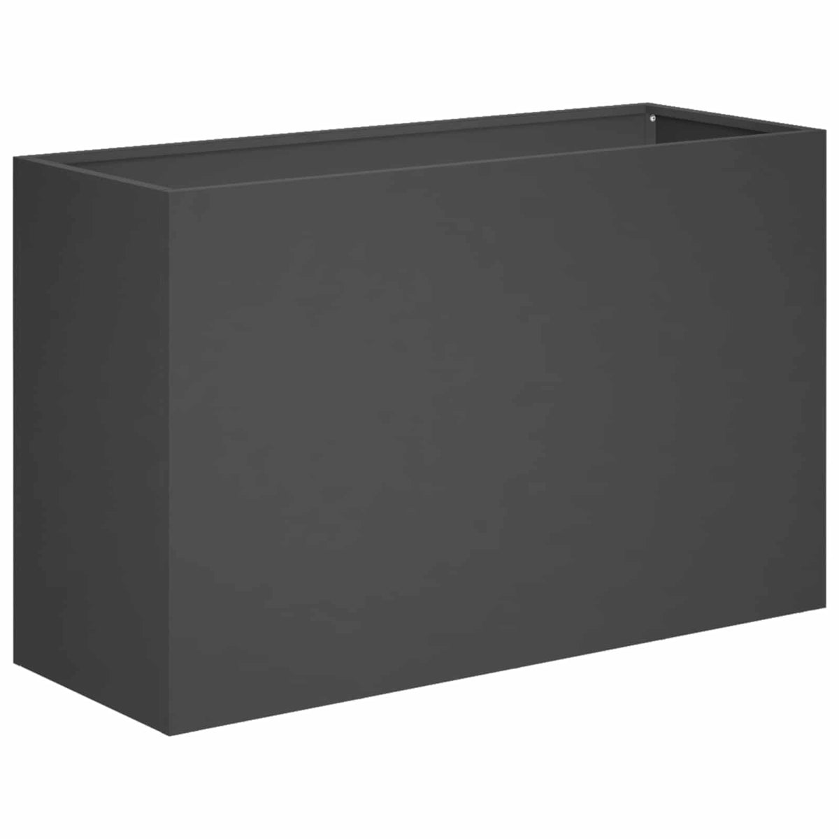 Garden Planter 2 pcs Black 80 x 40 x 50 cm Cold-rolled Steel