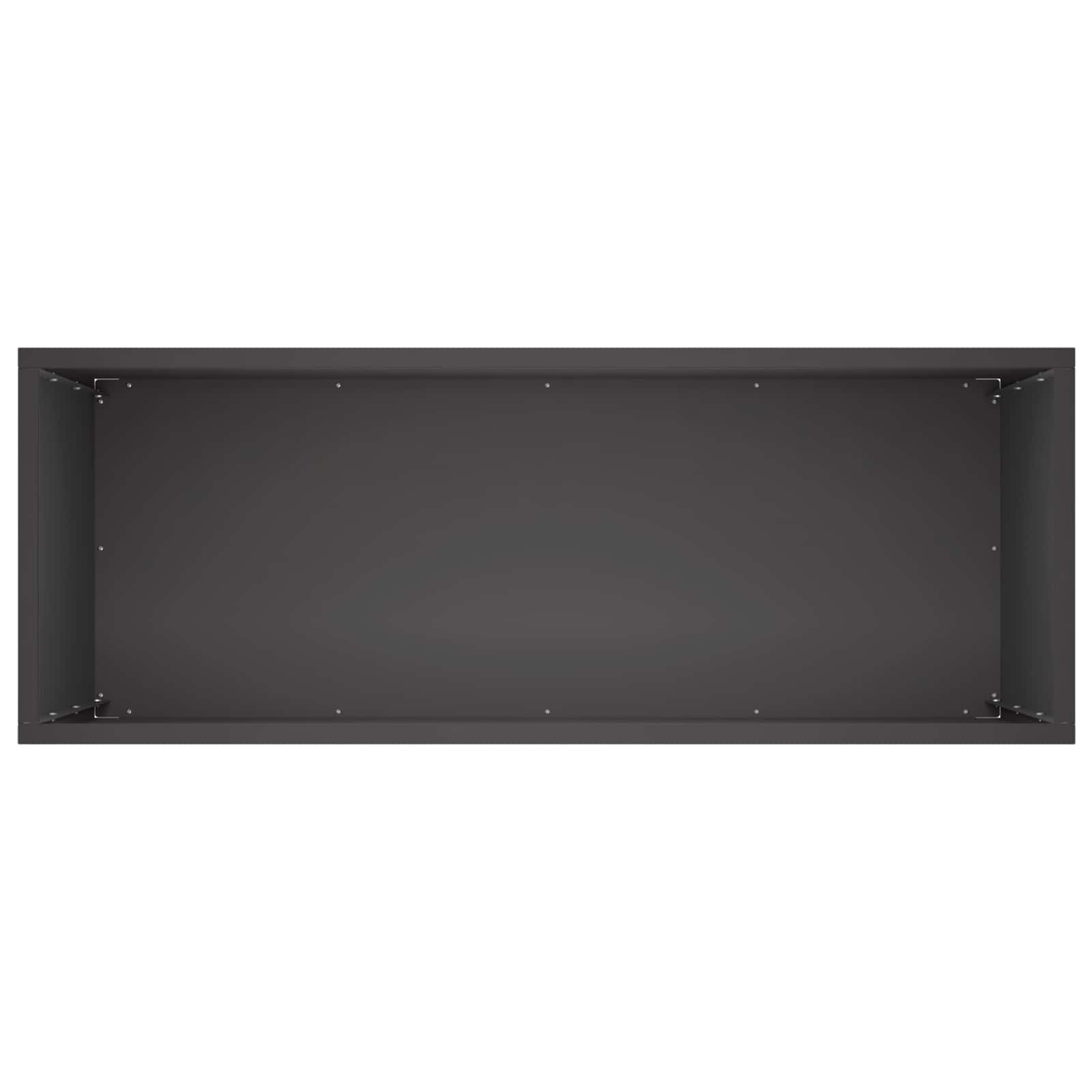 Garden Planter 2 pcs Black 80 x 40 x 50 cm Cold-rolled Steel