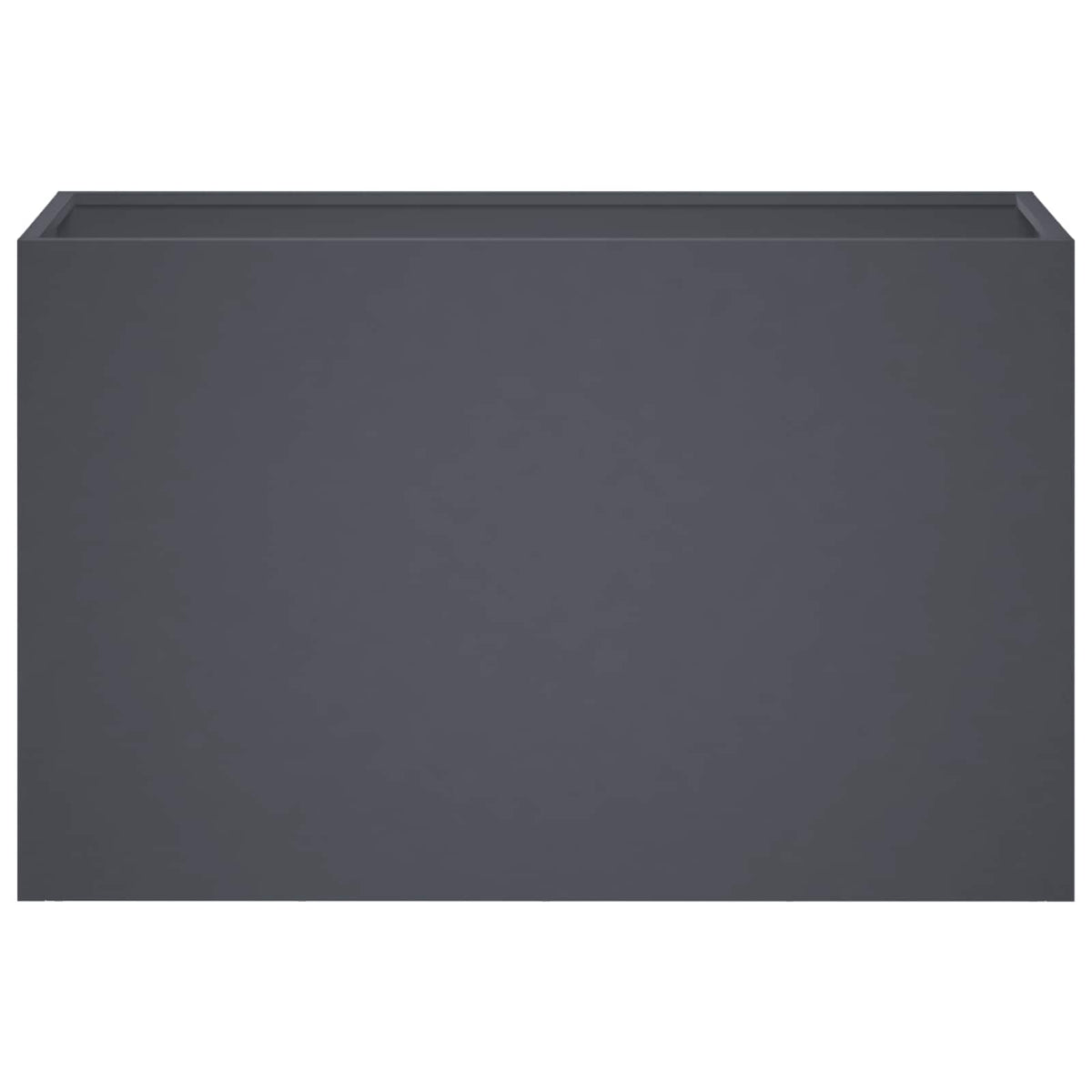 Garden Planter 2 pcs Anthracite 80 x 40 x 50 cm