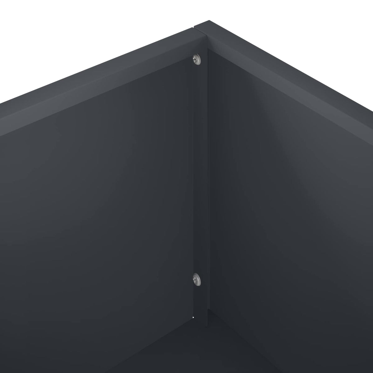 Garden Planter Anthracite 80 x 40 x 60 cm Cold-rolled Steel