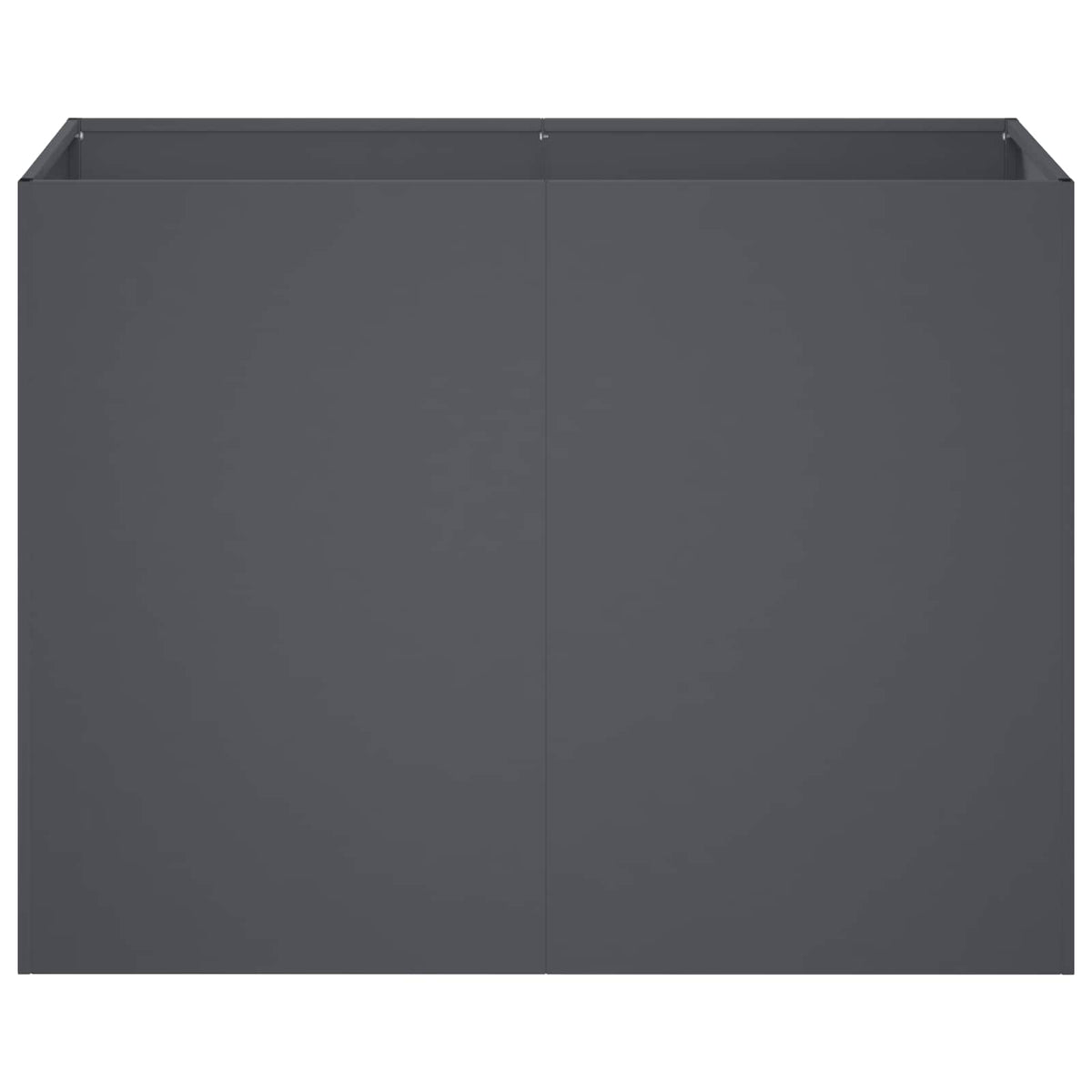 Garden Planter Anthracite 80 x 40 x 60 cm Cold-rolled Steel
