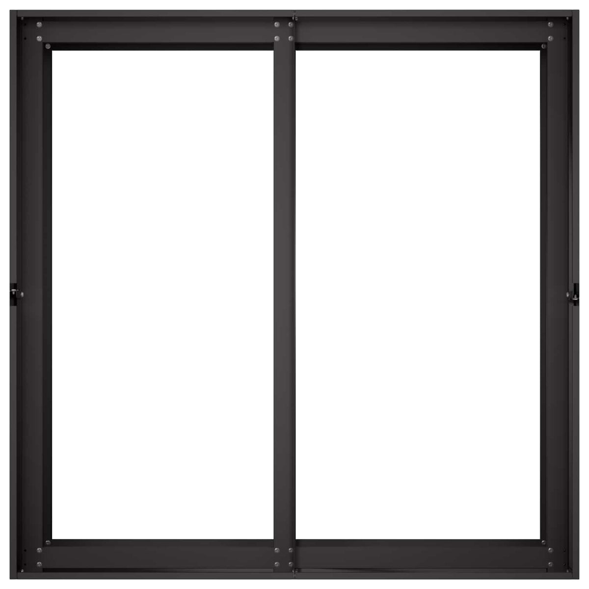 Garden Planter Black 80 x 80 x 60 cm Cold-rolled Steel