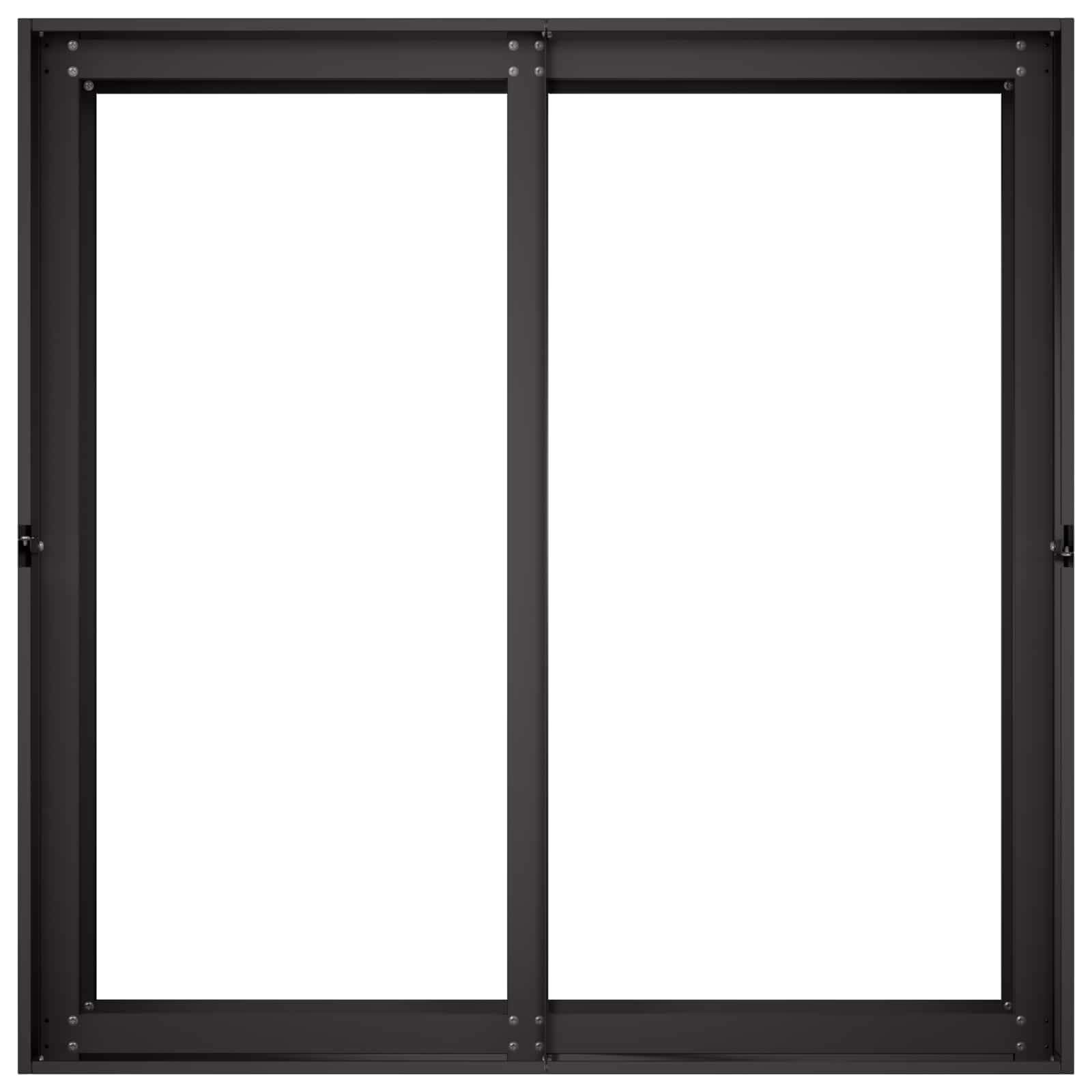 Garden Planter Black 80 x 80 x 60 cm Cold-rolled Steel