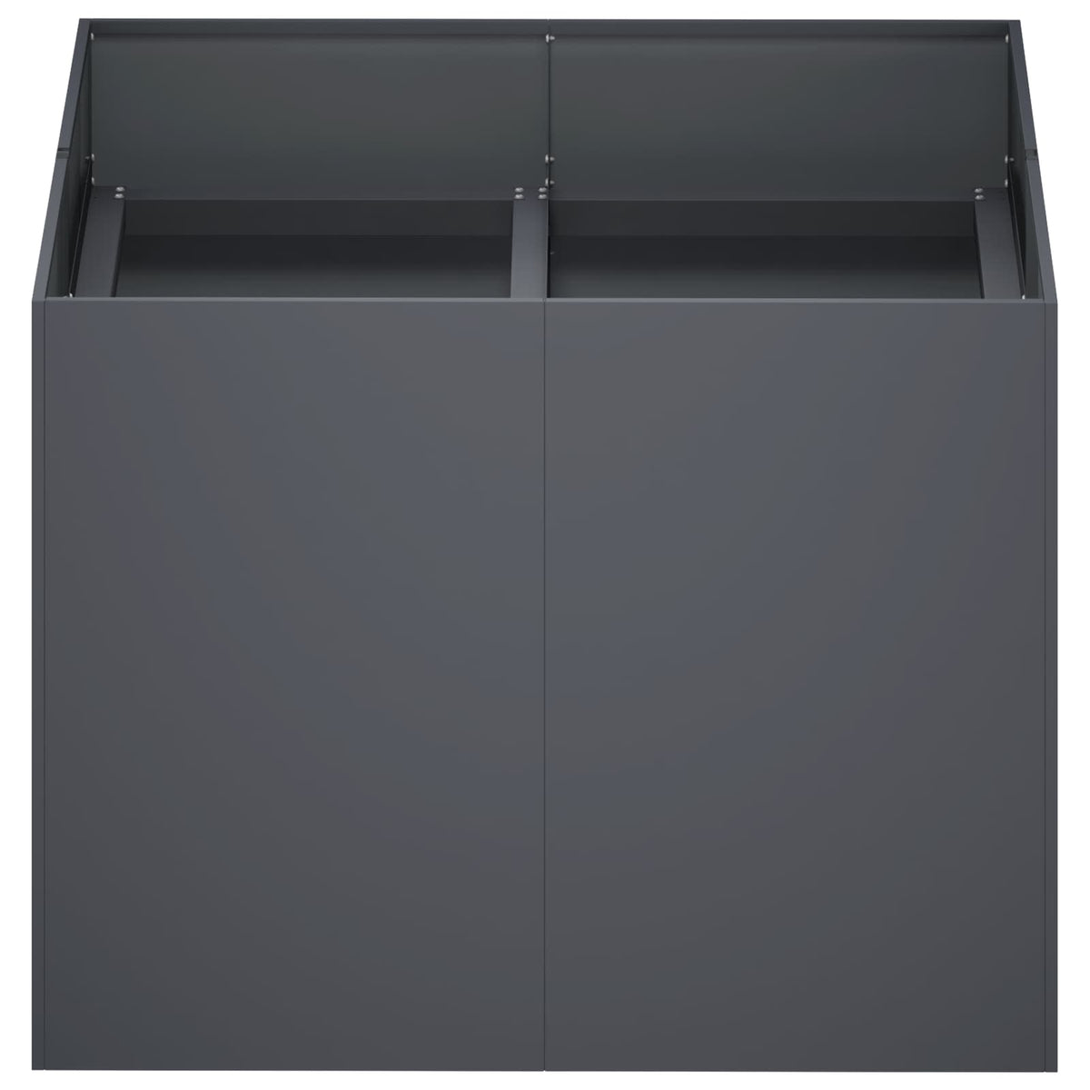 Garden Planter Anthracite 80 x 80 x 60 cm Cold-rolled Steel