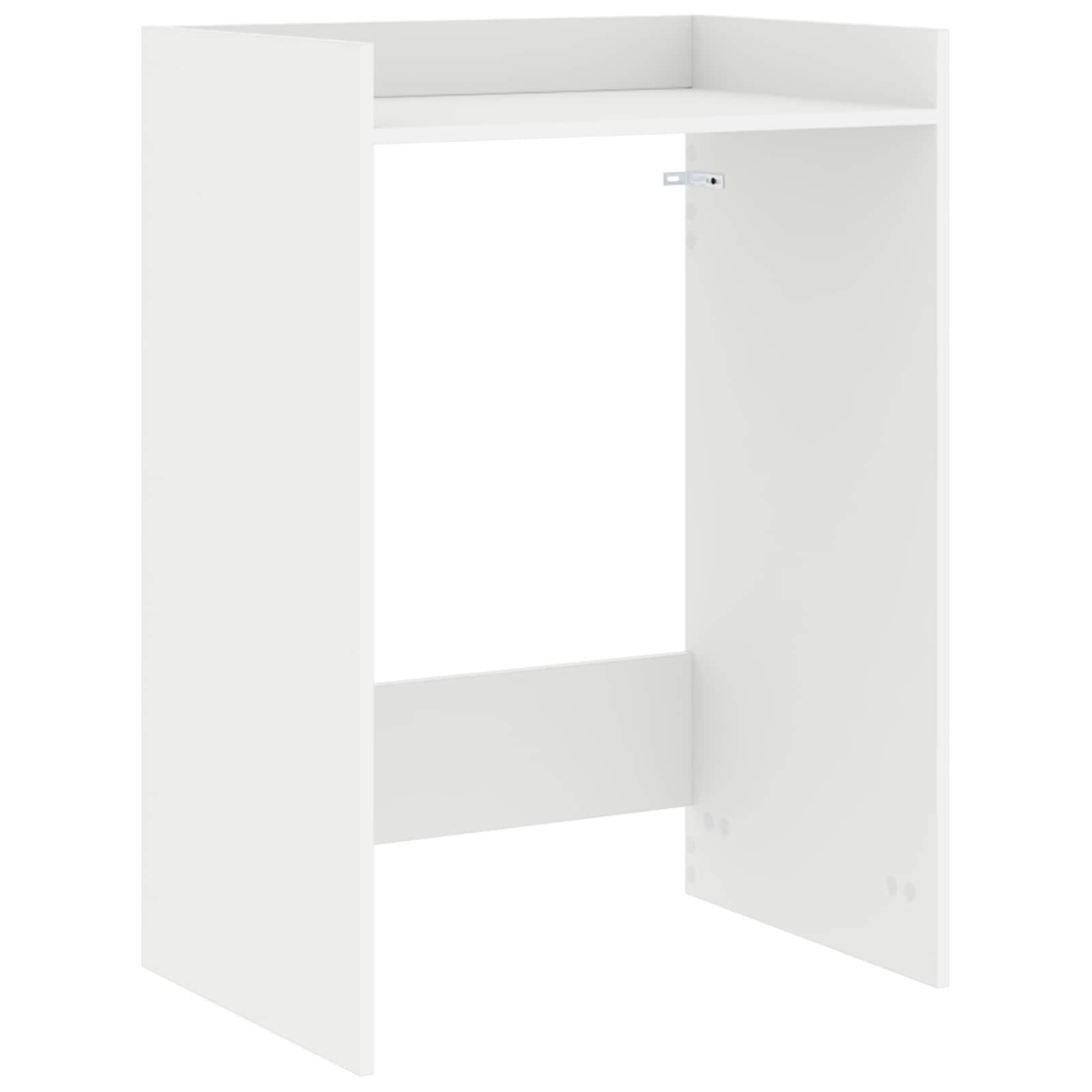 Wash Machine Cabinet White 67.5 x 48 x 97 cm Engineered wood