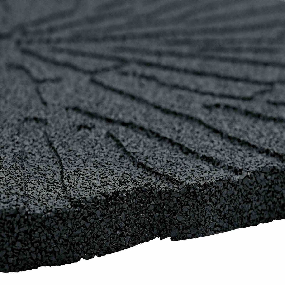 Stepping Stone 6 pcs Black Ø 45 x 1.8 cm Rubber