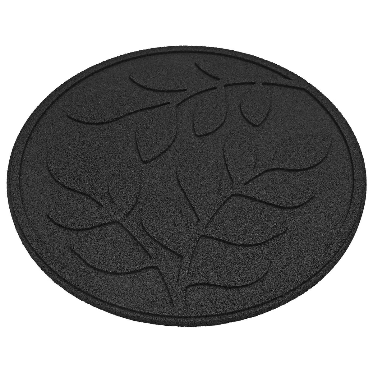 Stepping Stone 6 pcs Black Ø 44 x 2 cm Rubber