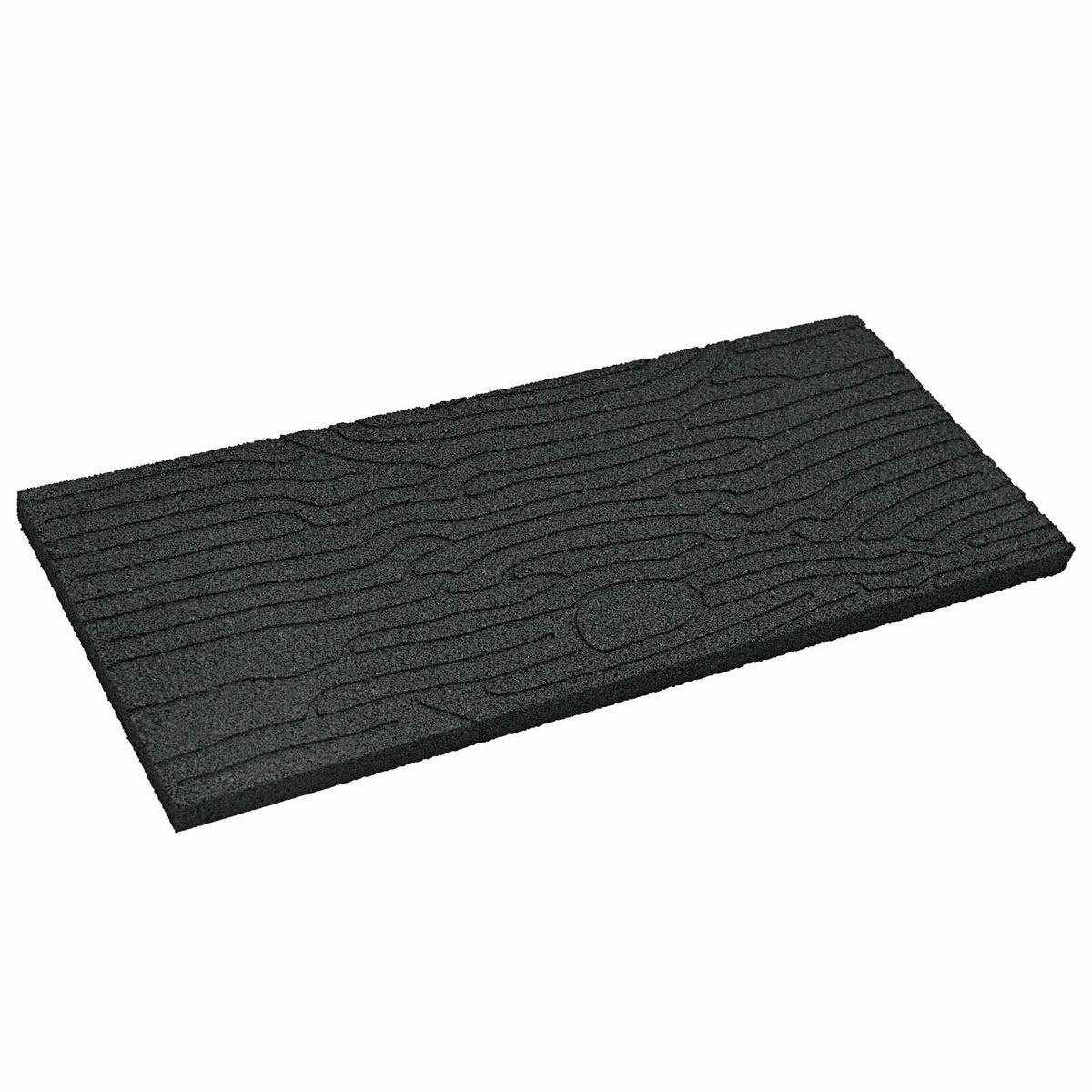 Stepping Stone 6 pcs Black 60.5 x 25 x 2 cm Rubber
