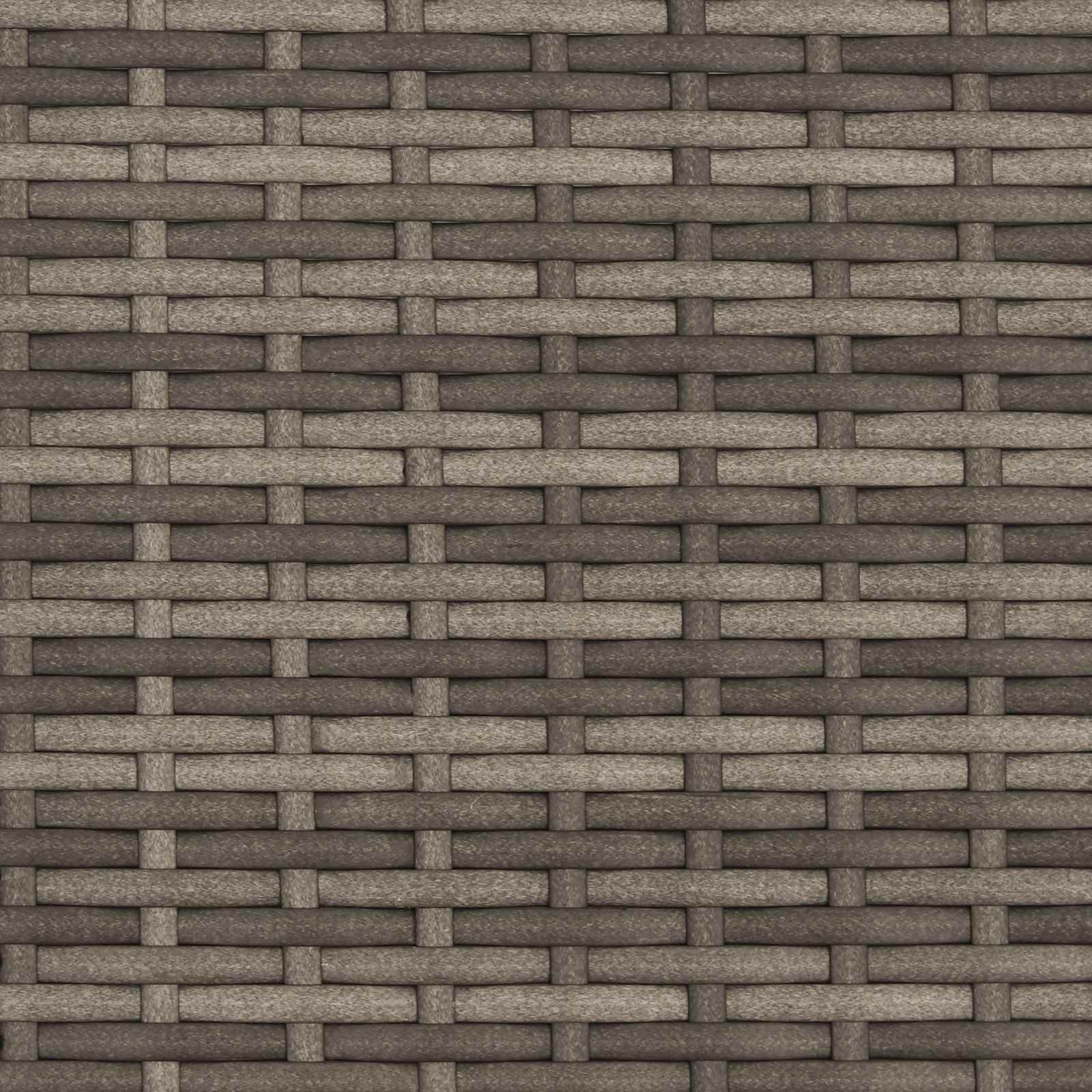 Outdoor Dining Set 3 pcs Light Grey and Dark Grey