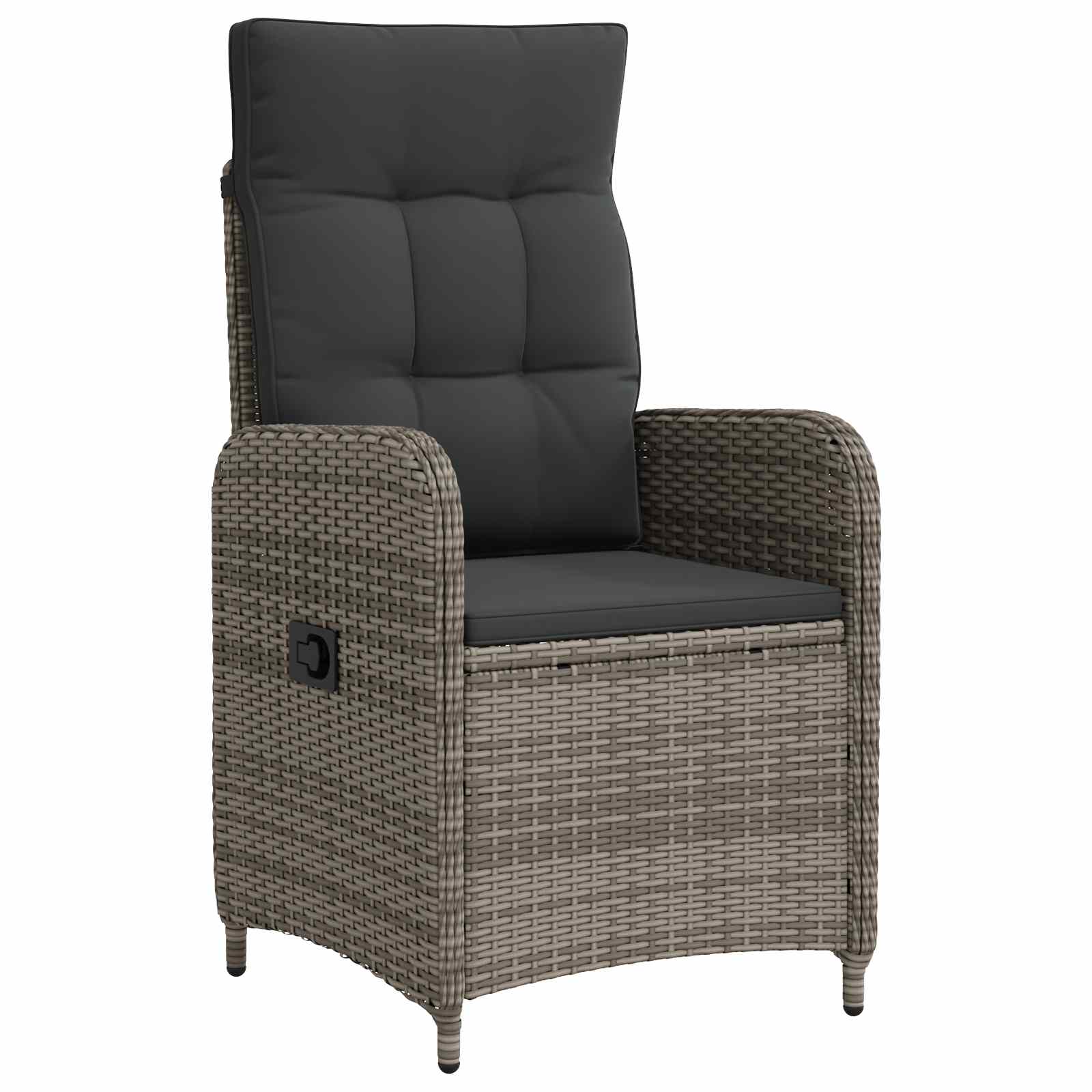Garden Lounge Set 2 pcs Light Grey and Dark Grey