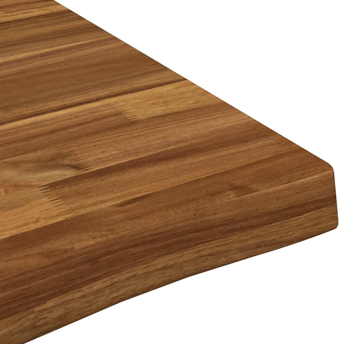 Rectangular Table Top 60 x 60 x 3.5 cm Square Solid Acacia Wood