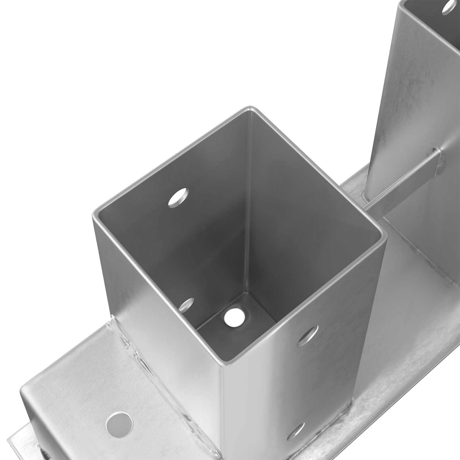Firewood Stack Aid 12 pcs Silver 34 x 10 x 15 cm Steel