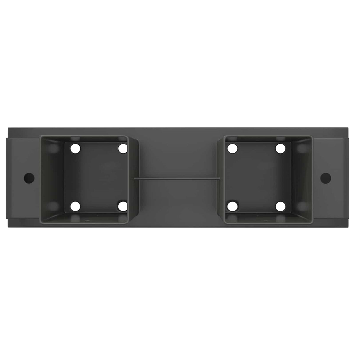 Firewood Stack Aid 4 pcs Anthracite 34 x 10 x 15 cm Steel