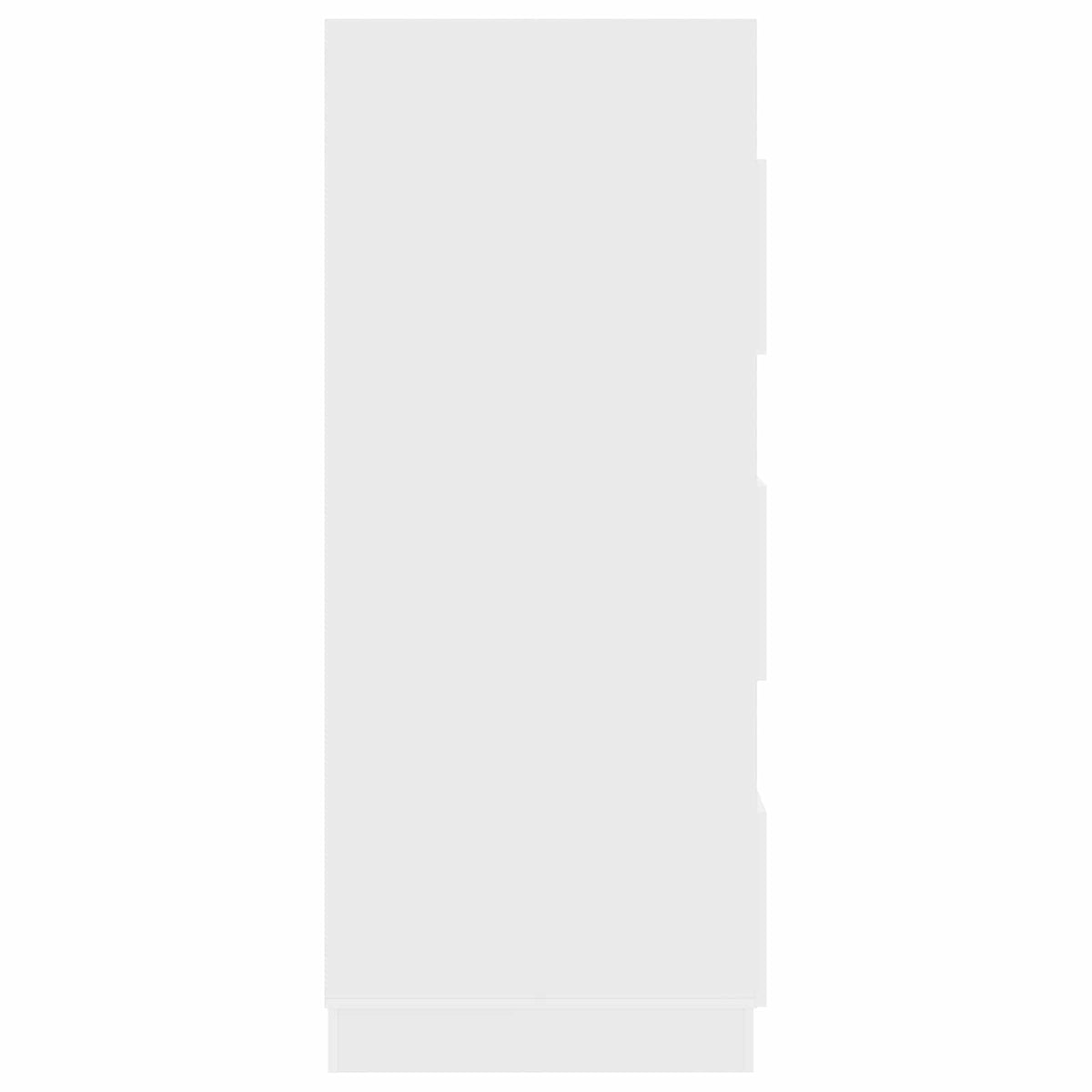 Laundry Cabinet White 50 x 68 x 162 cm Engineered wood