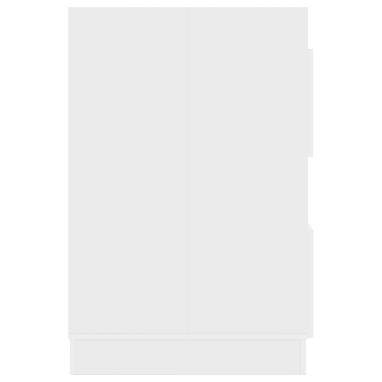 Laundry Cabinet White 50 x 68 x 102 cm Engineered wood