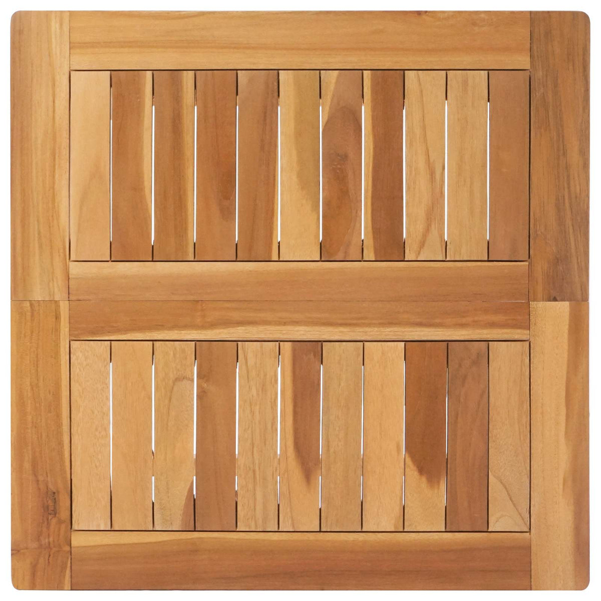 Bar Table Natural 60 x 60 x 105 cm Solid Teak
