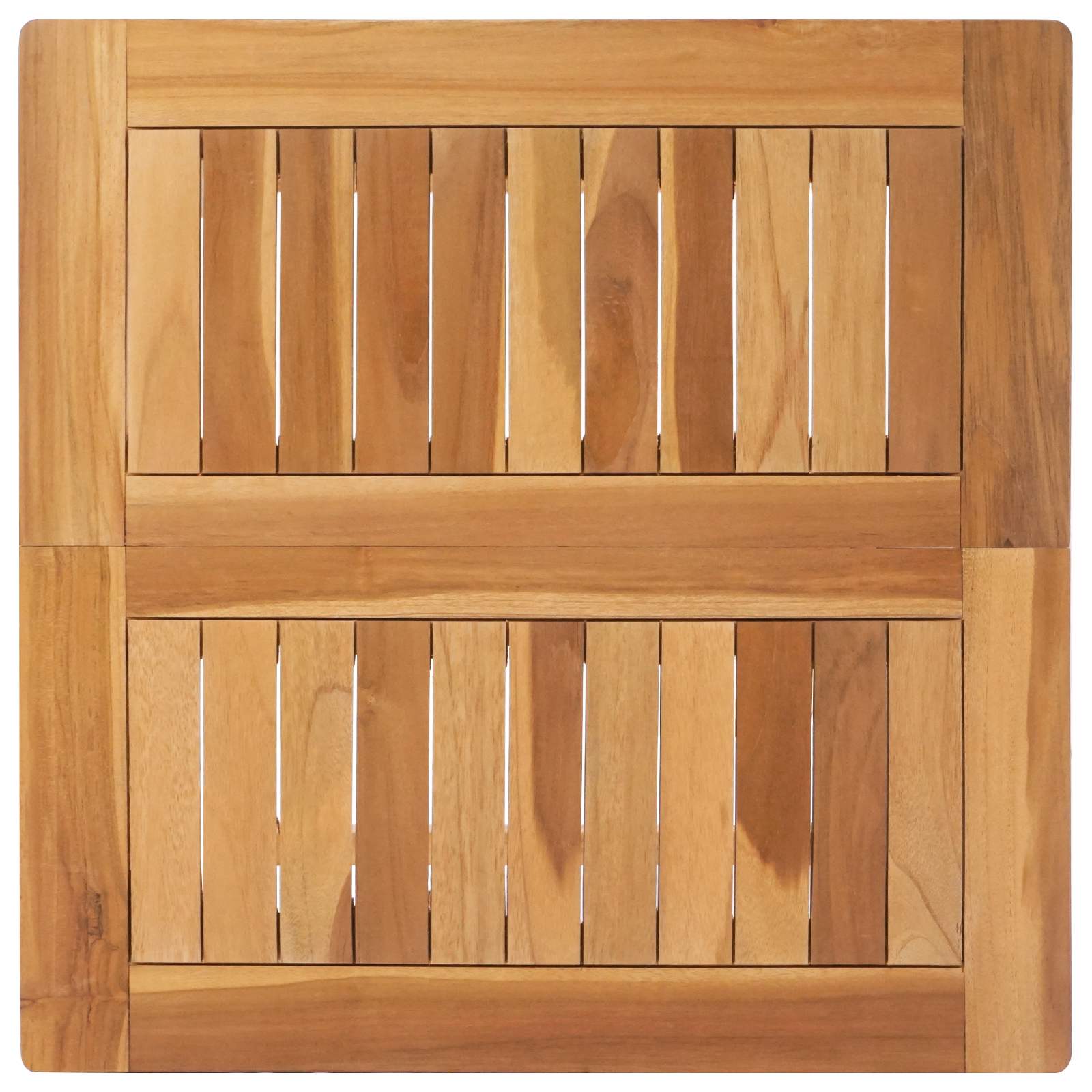 Bar Table Natural 60 x 60 x 105 cm Solid Teak