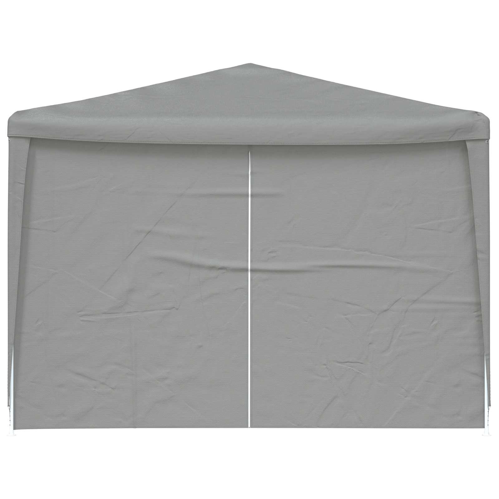 Party Tent 900 x 300 x 255 cm Light Grey PE and Steel