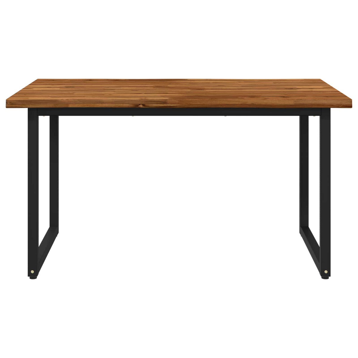 live edge dining table 110 x 55 x 75 cm Solid Acacia Wood