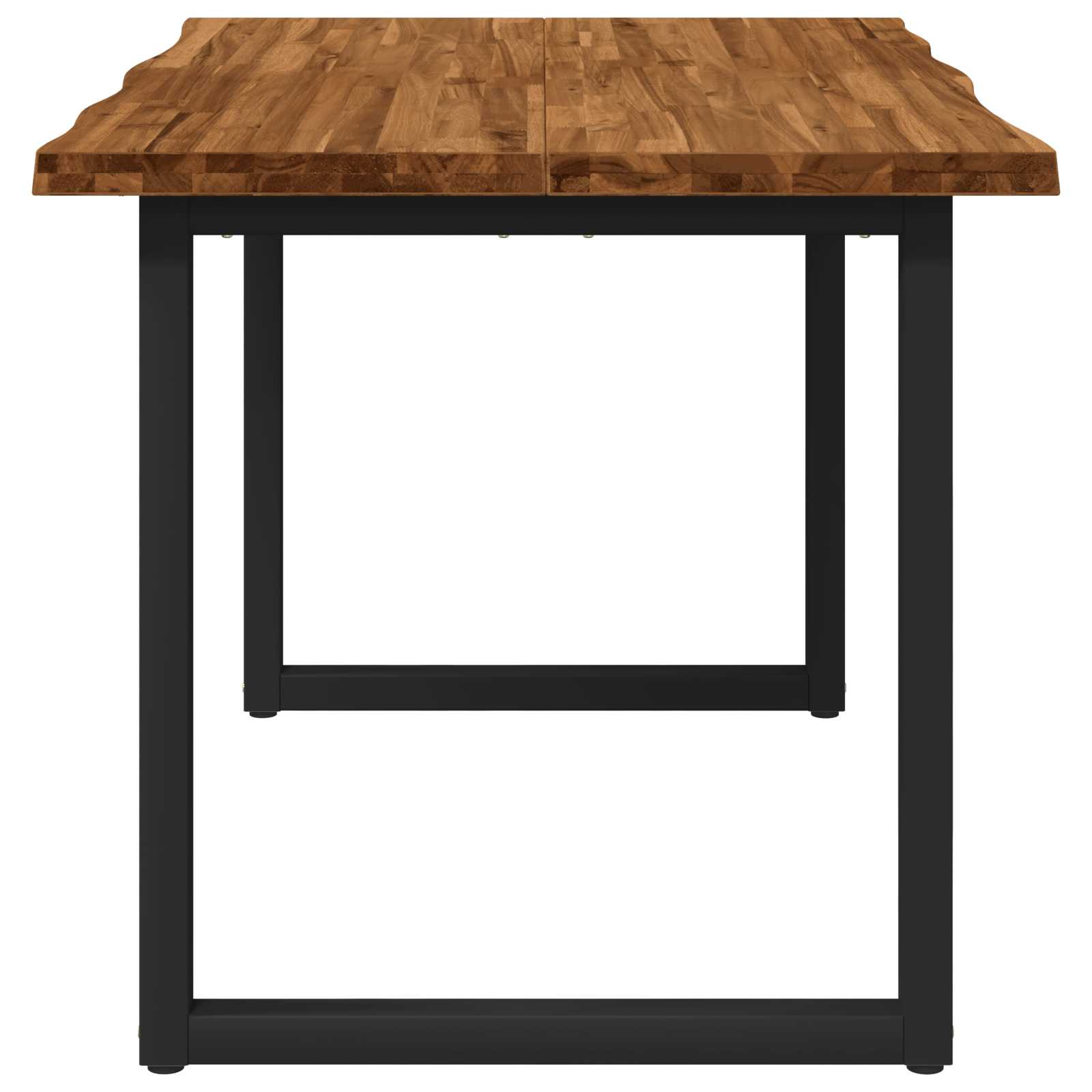 live edge dining table 110 x 55 x 75 cm Solid Acacia Wood