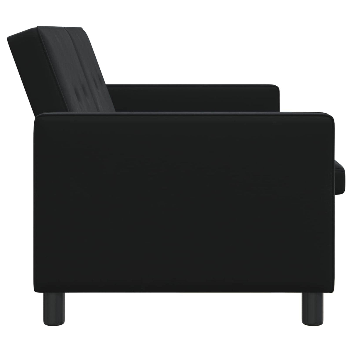 Sofa Bed Black Fabric