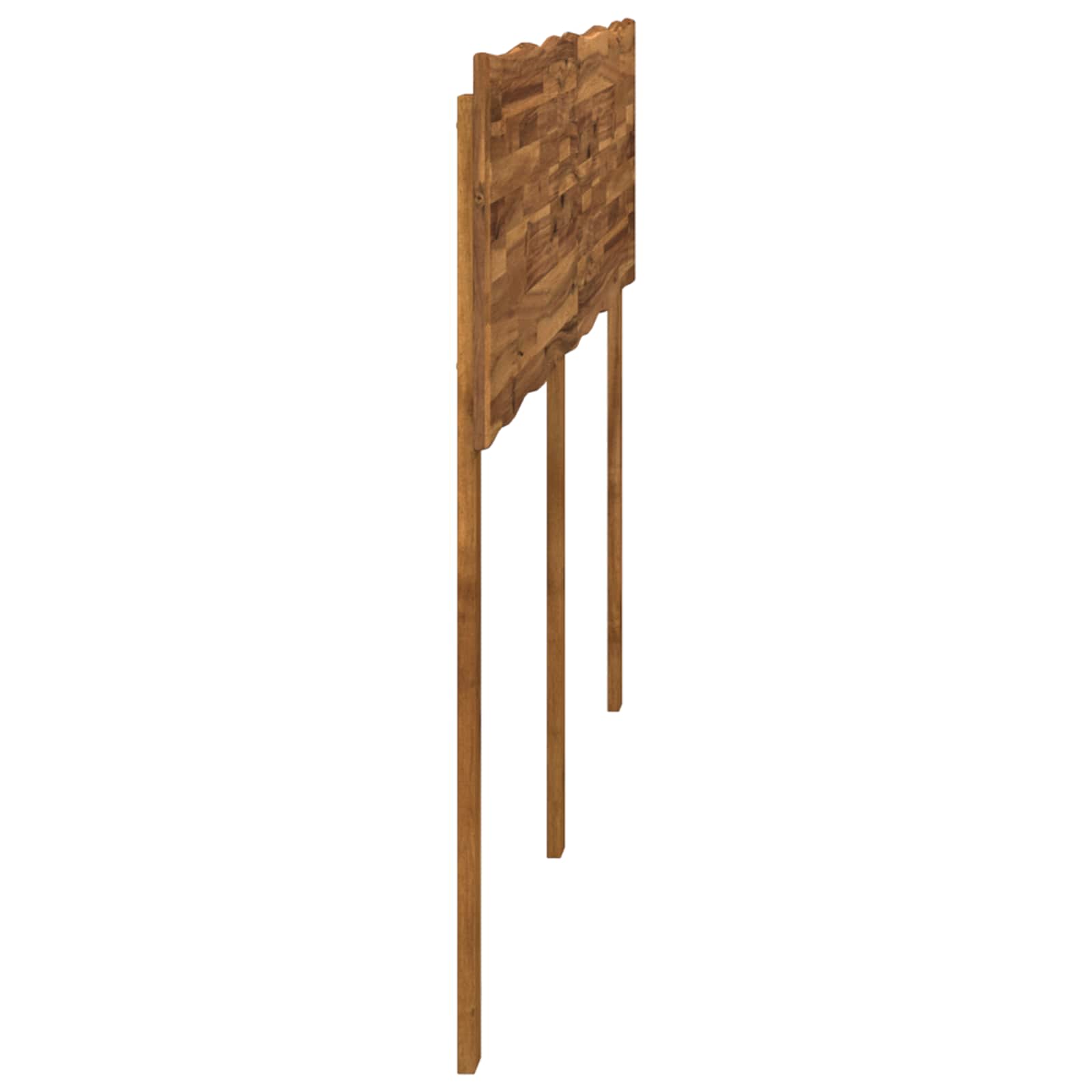 Live Edge Headboard ROSTOCK Natural 180 cm Solid Acacia Wood