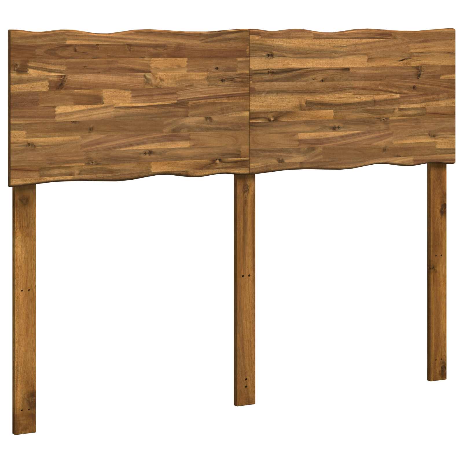 Live Edge Headboard ROSTOCK Natural 135 cm Solid Acacia Wood