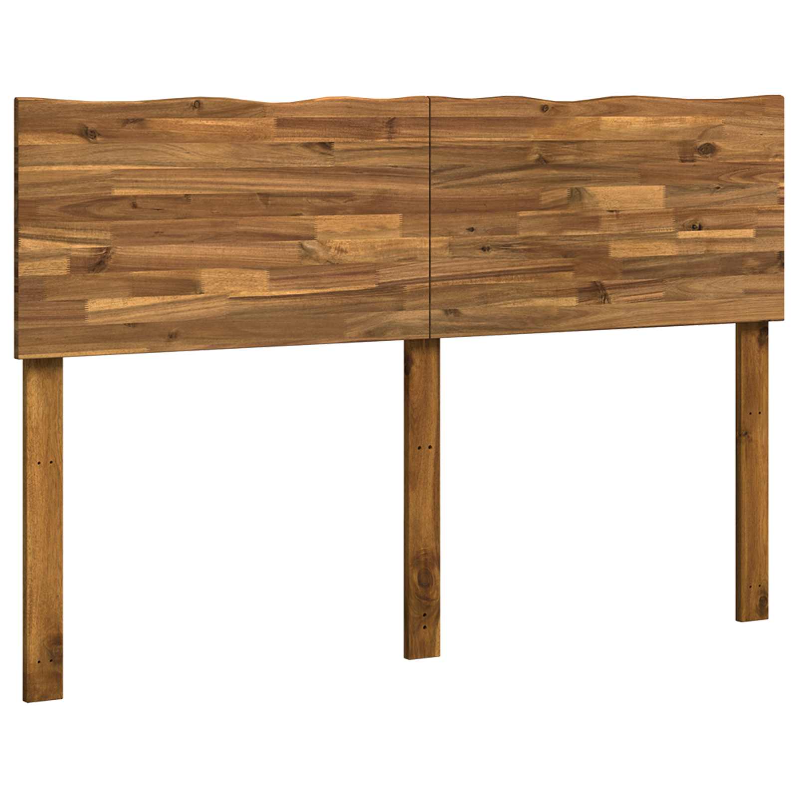 Live Edge Headboard ROSTOCK Natural 135 cm Solid Acacia Wood