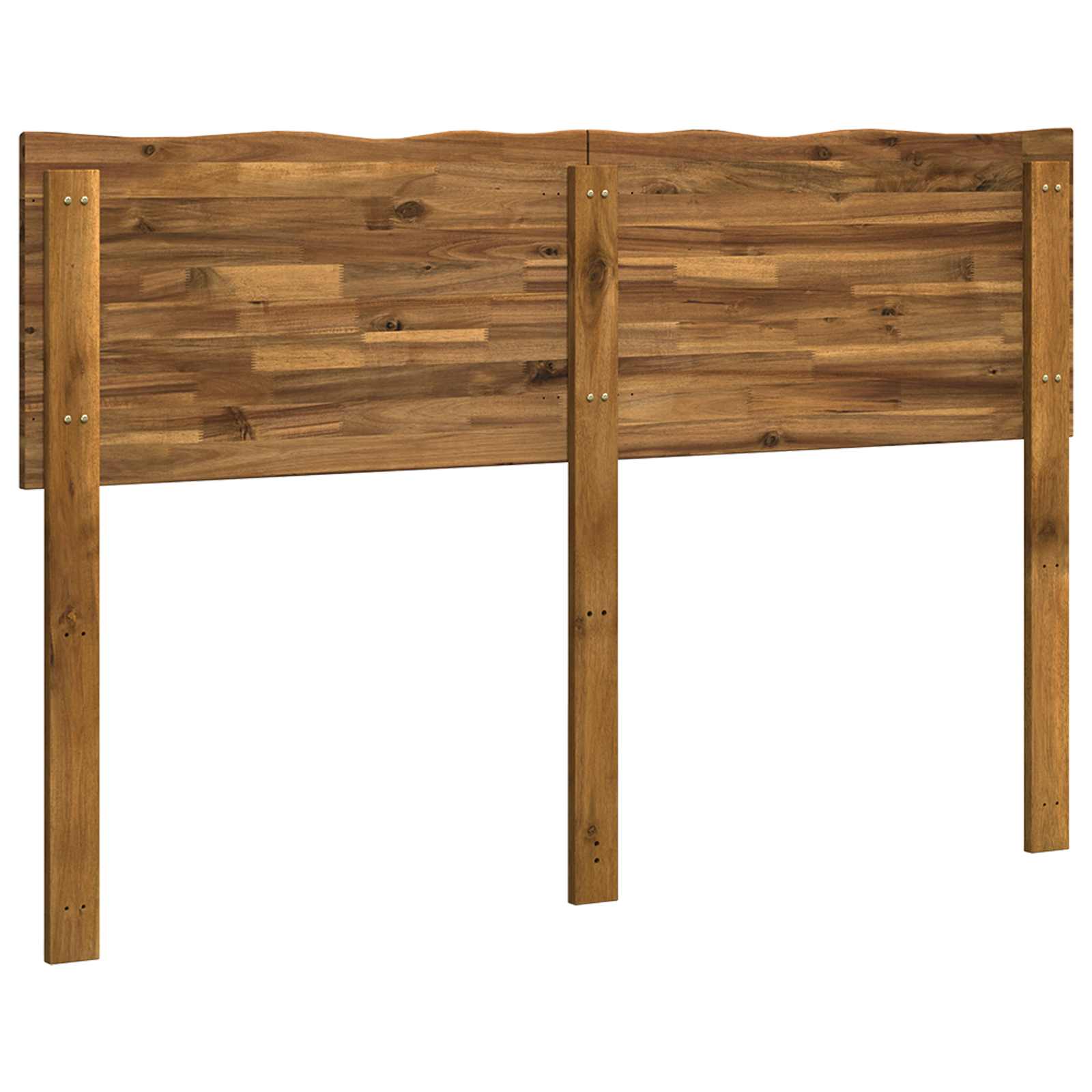 Live Edge Headboard ROSTOCK Natural 135 cm Solid Acacia Wood