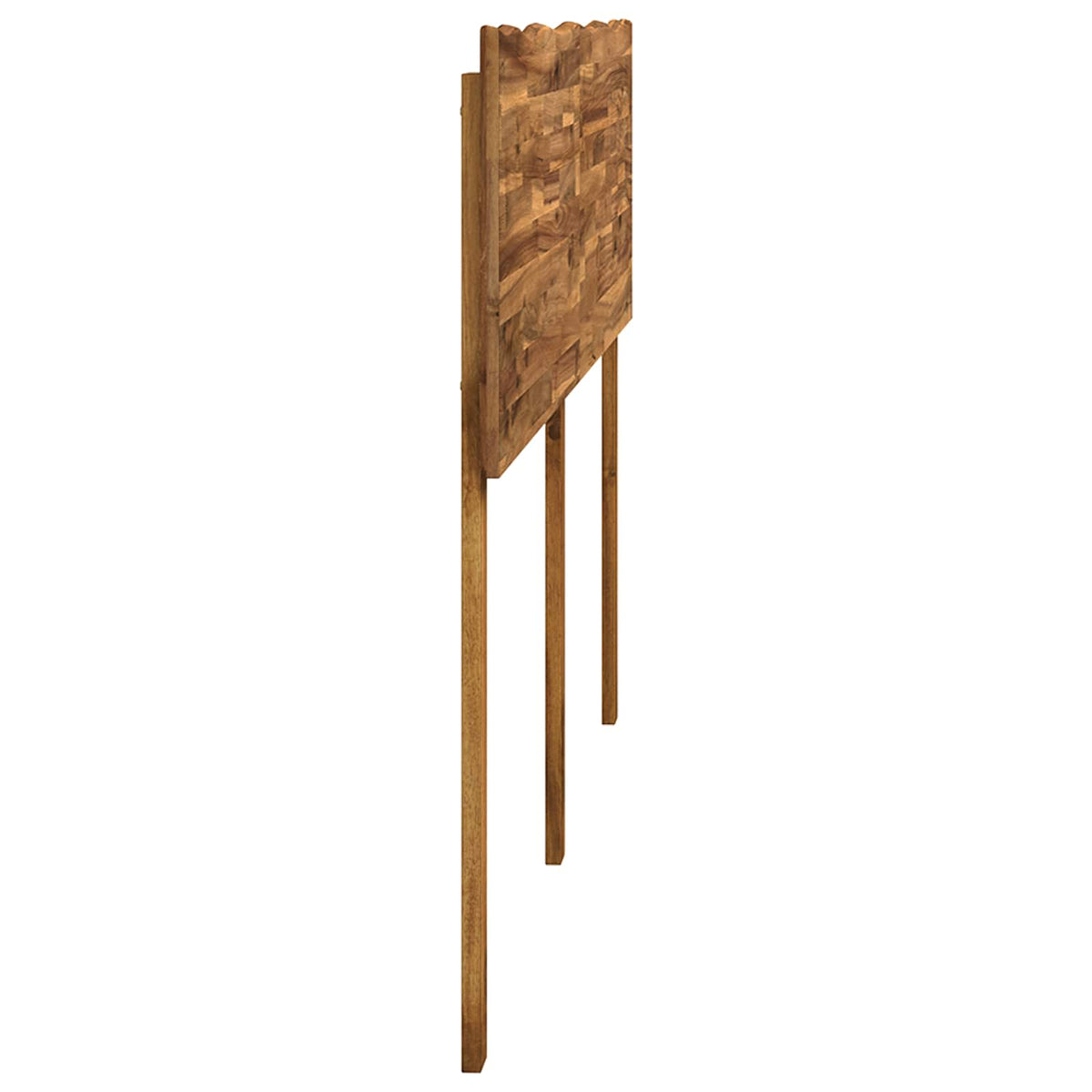 Live Edge Headboard ROSTOCK Natural 135 cm Solid Acacia Wood