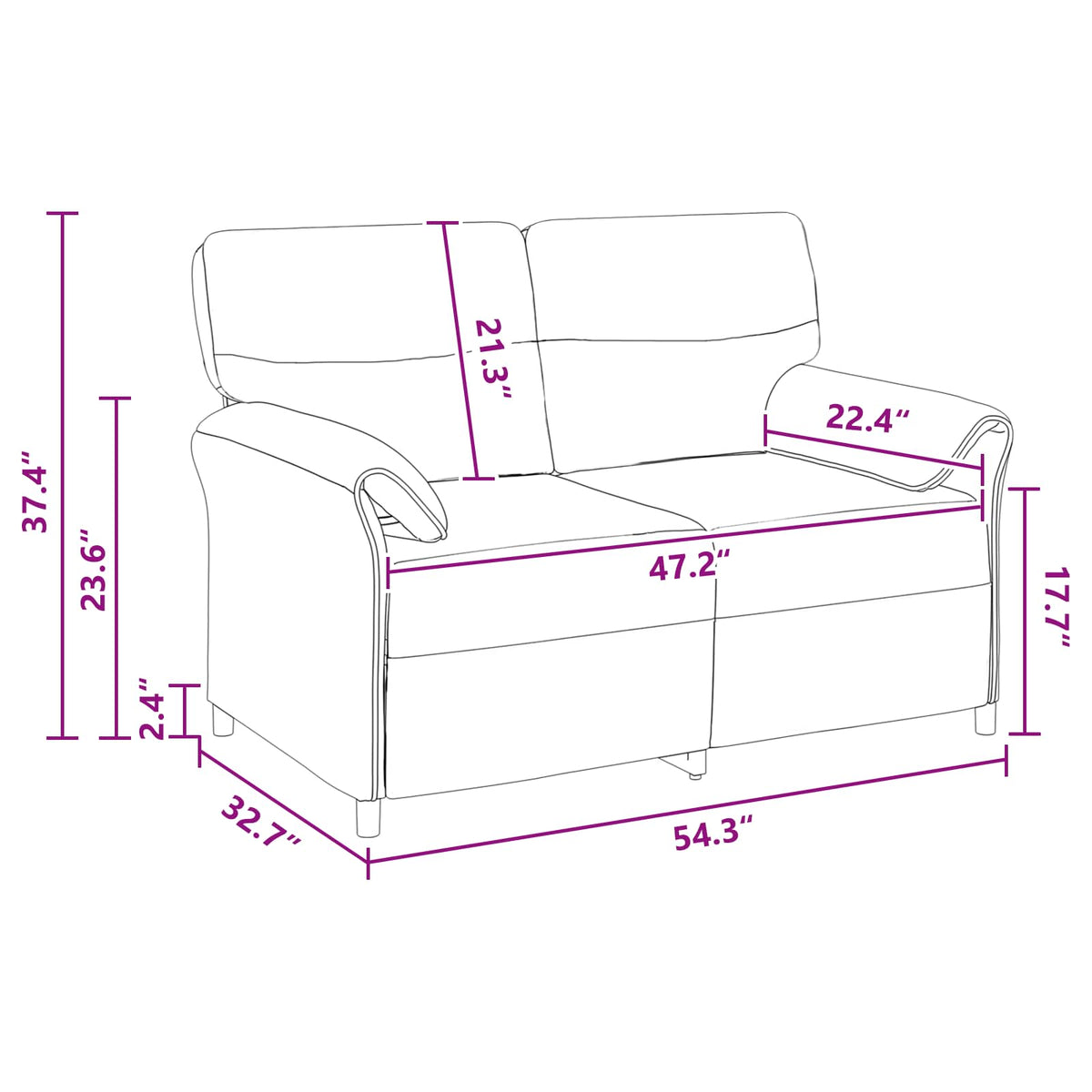 Sofa 100% polyester metal frame MDF, Plywood