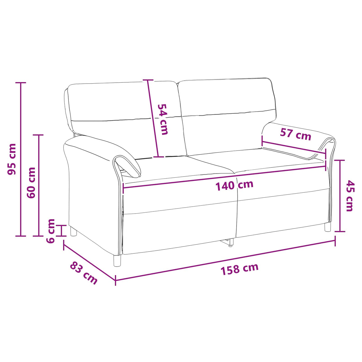 Sofa 100% polyester metal frame MDF, Plywood