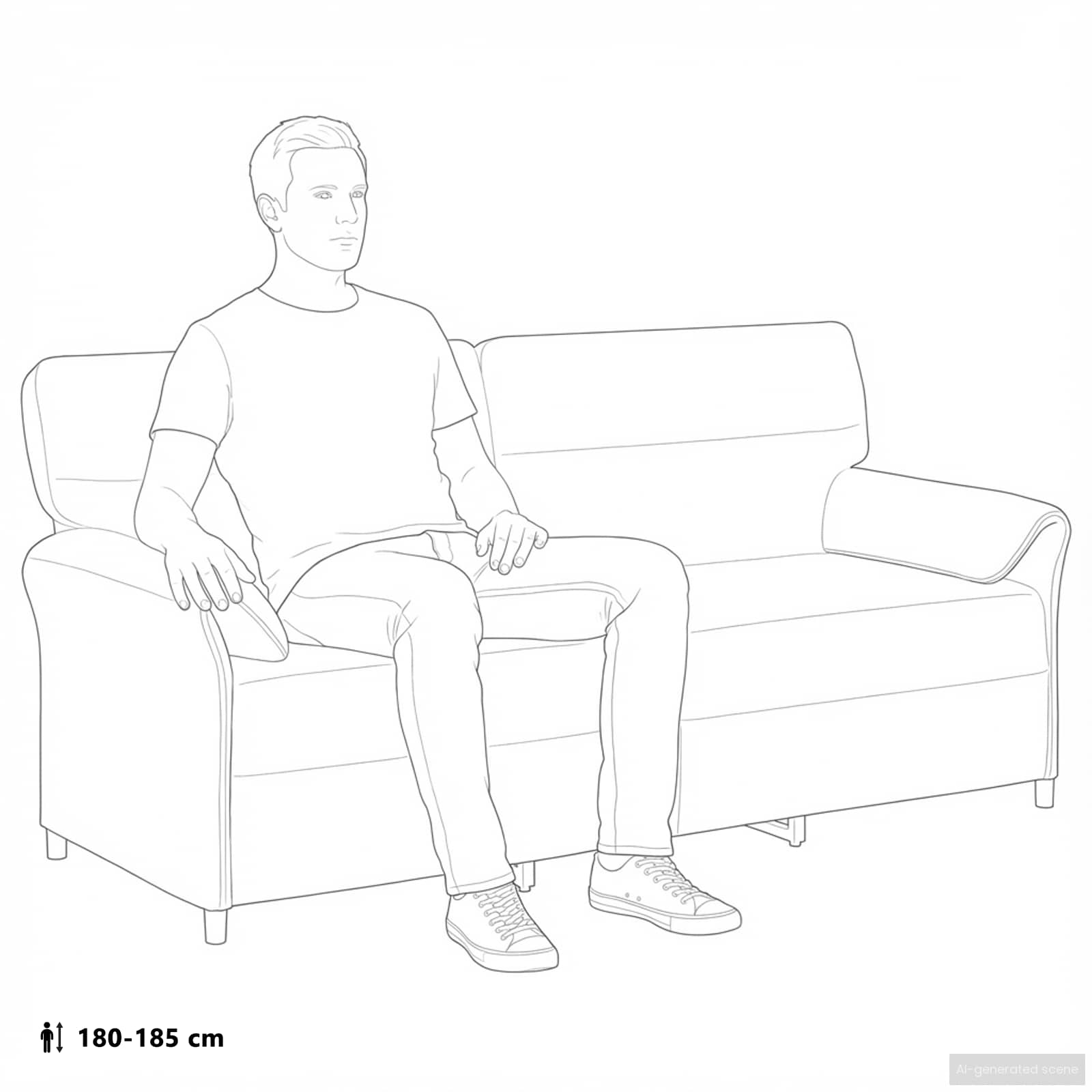 Sofa 100% polyester metal frame MDF, Plywood