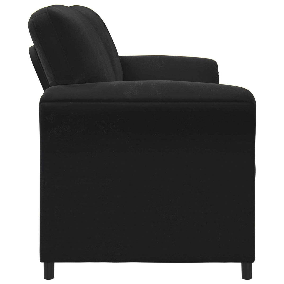 2-Seater Sofa Black 138 x 83 x 95 cm Velvet