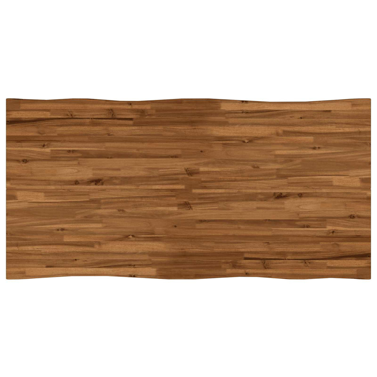 live edge dining table 160 x 70 x 75 cm Solid Acacia Wood