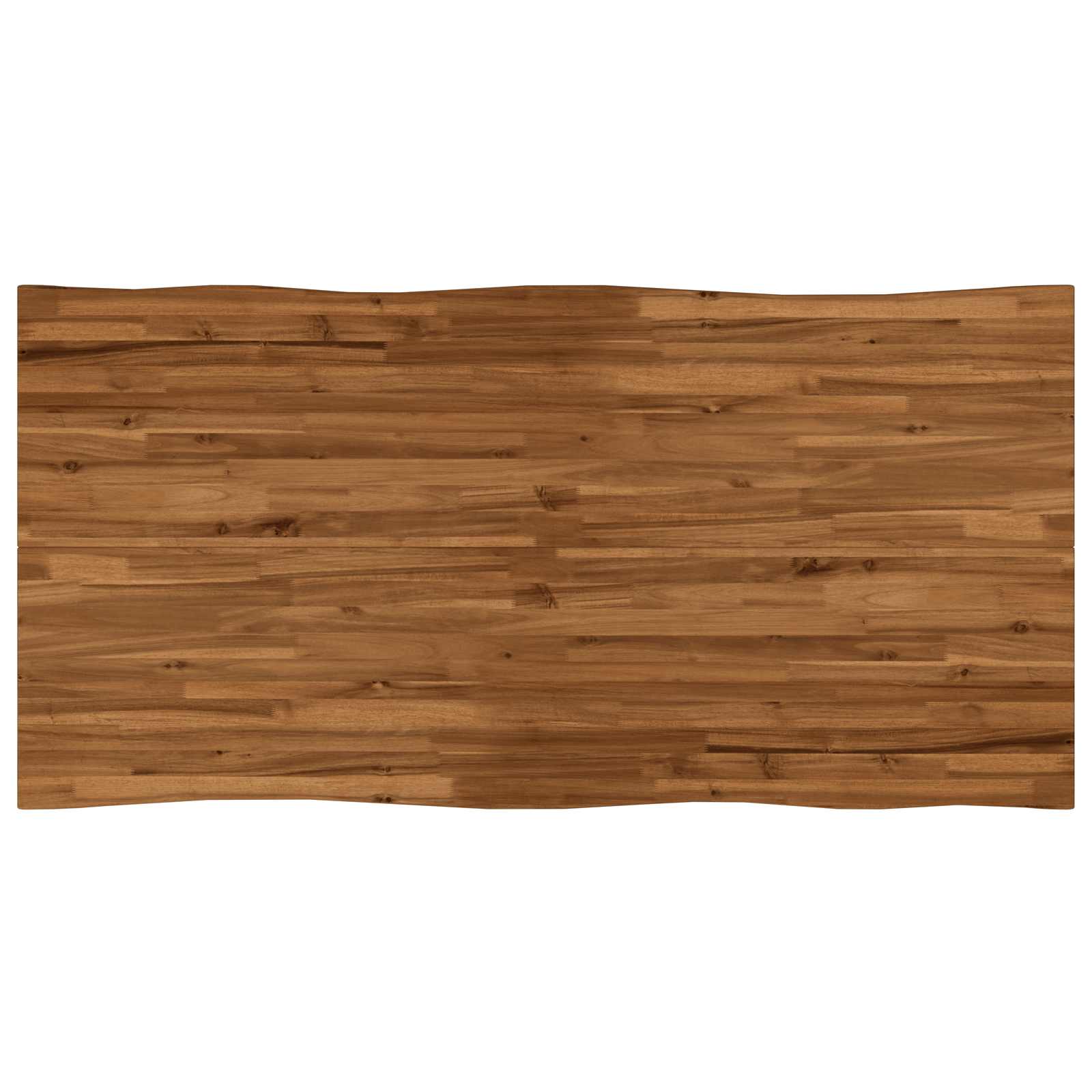 live edge dining table 160 x 90 x 75 cm Solid Acacia Wood