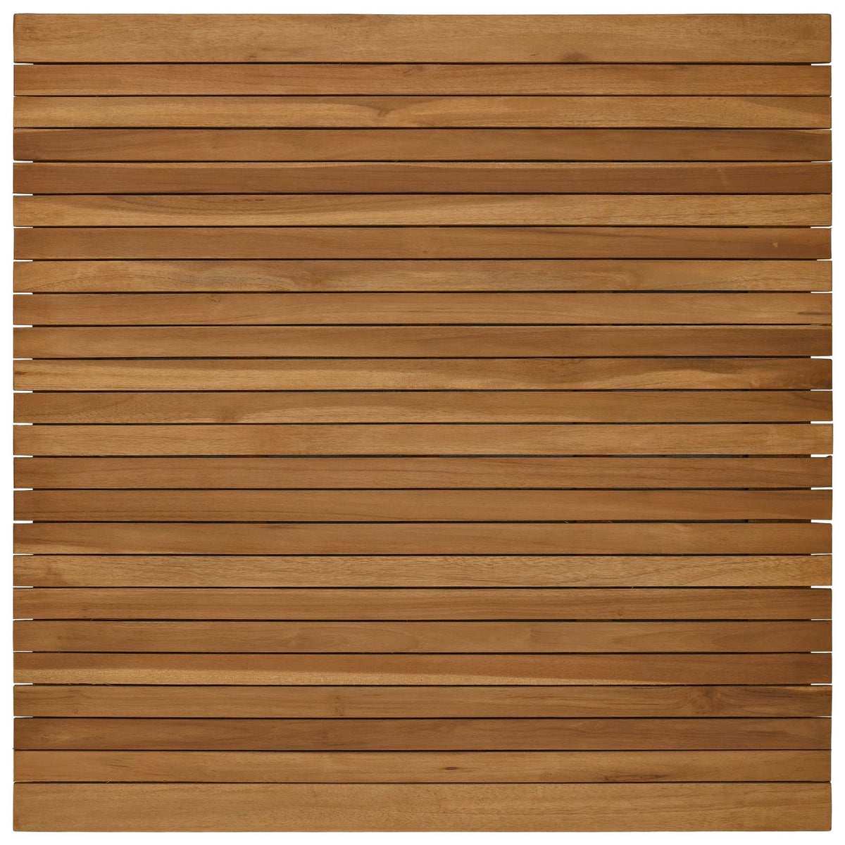 Table Top 90 x 90 x 3.5 cm Square Solid Teak Wood Natural