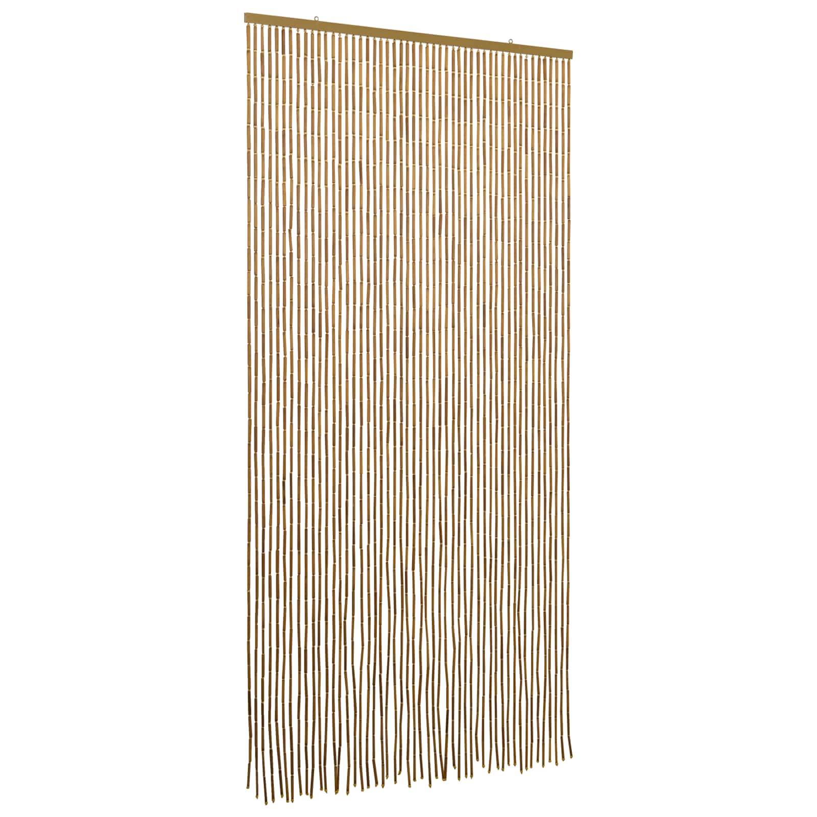 Insect Door Curtain Multicolor 100 x 200 cm Bamboo