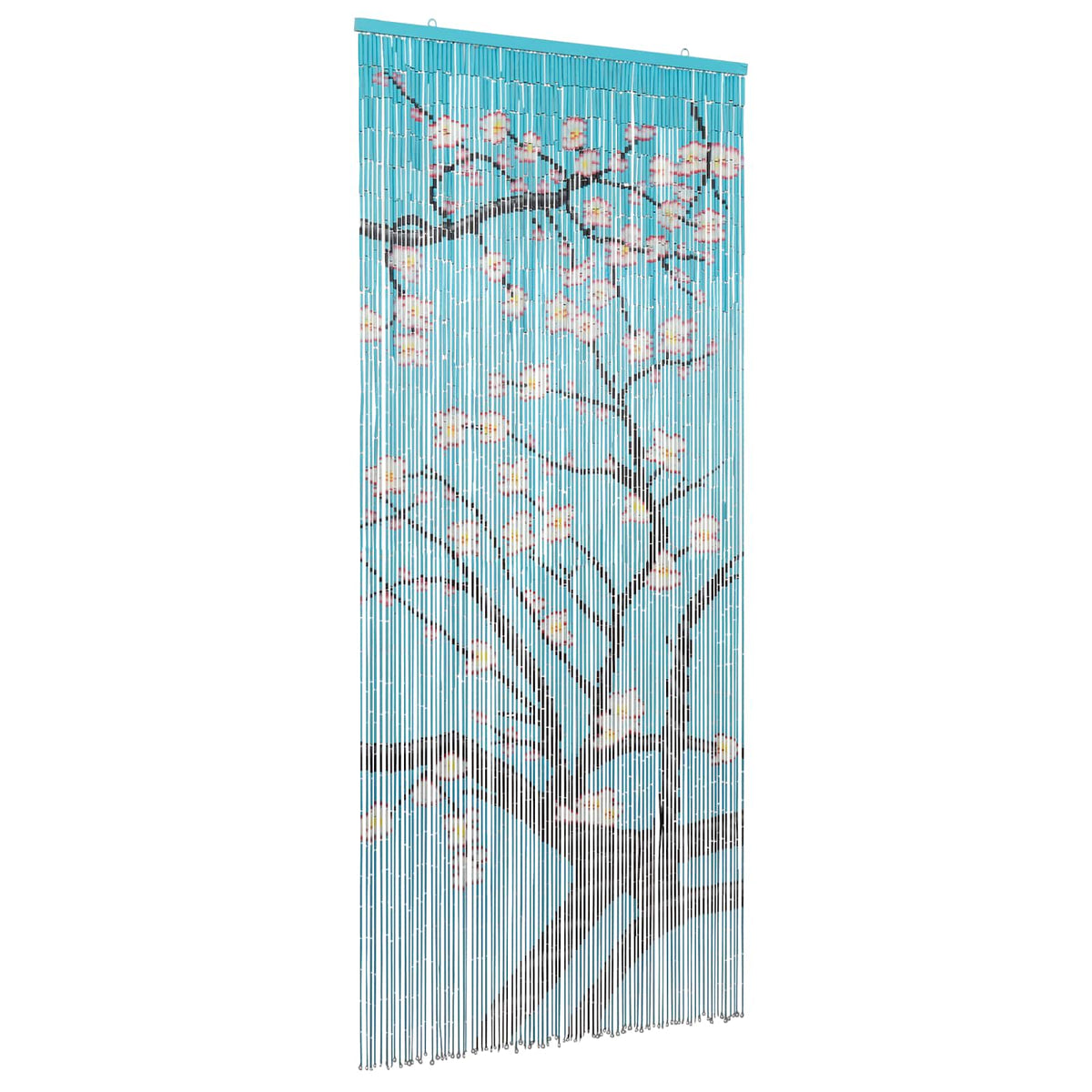 Insect Door Curtain Multicolor 200 x 90 cm Bamboo