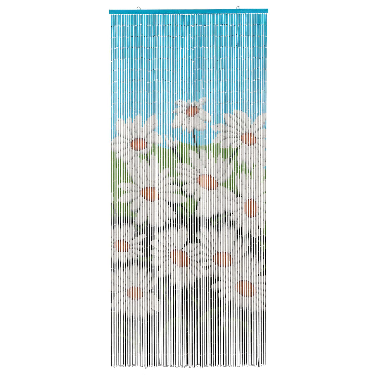 Insect Door Curtain Multicolor 200 x 90 cm Bamboo