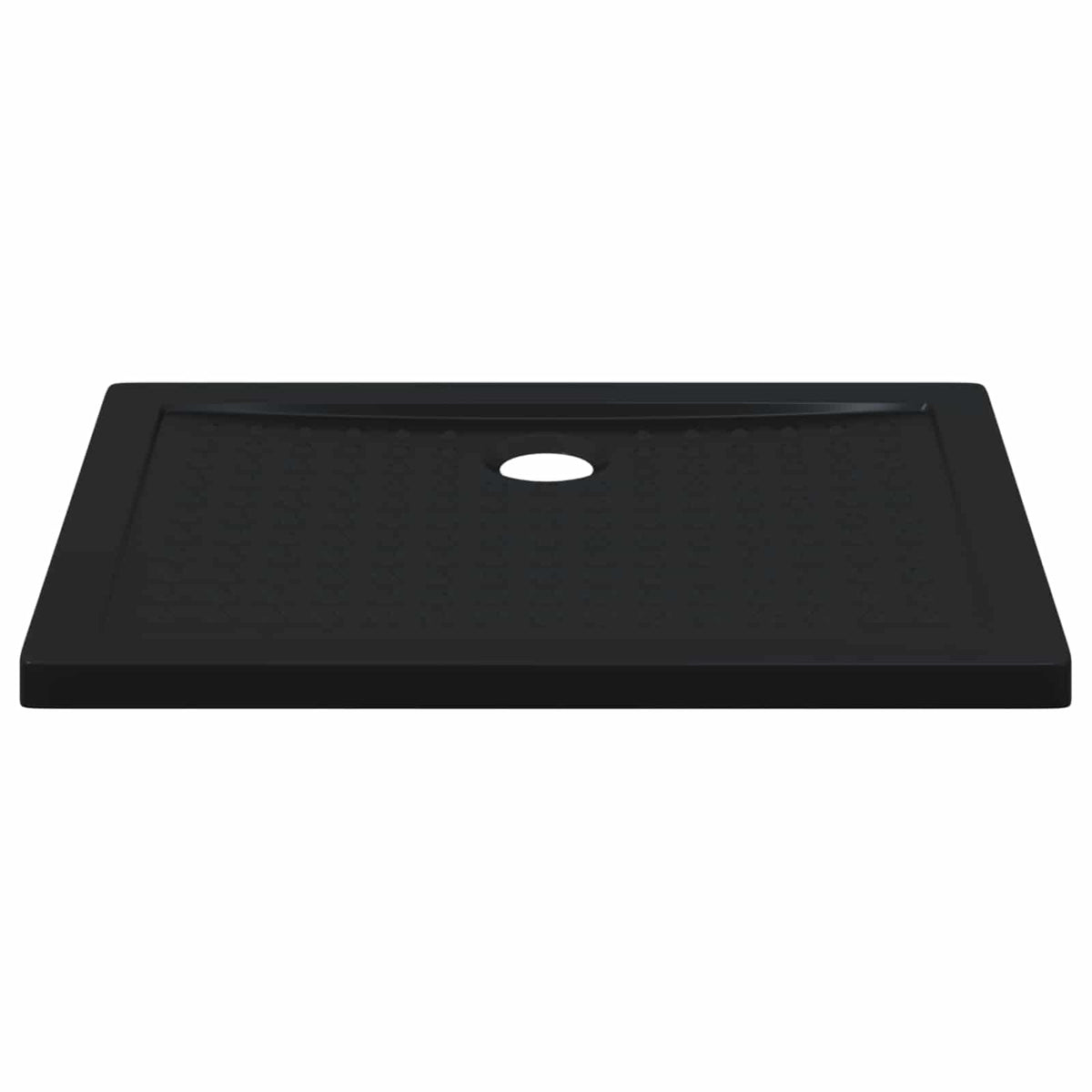 Shower Base Tray with Dots 90 x 70 x 4 cm ABS Black