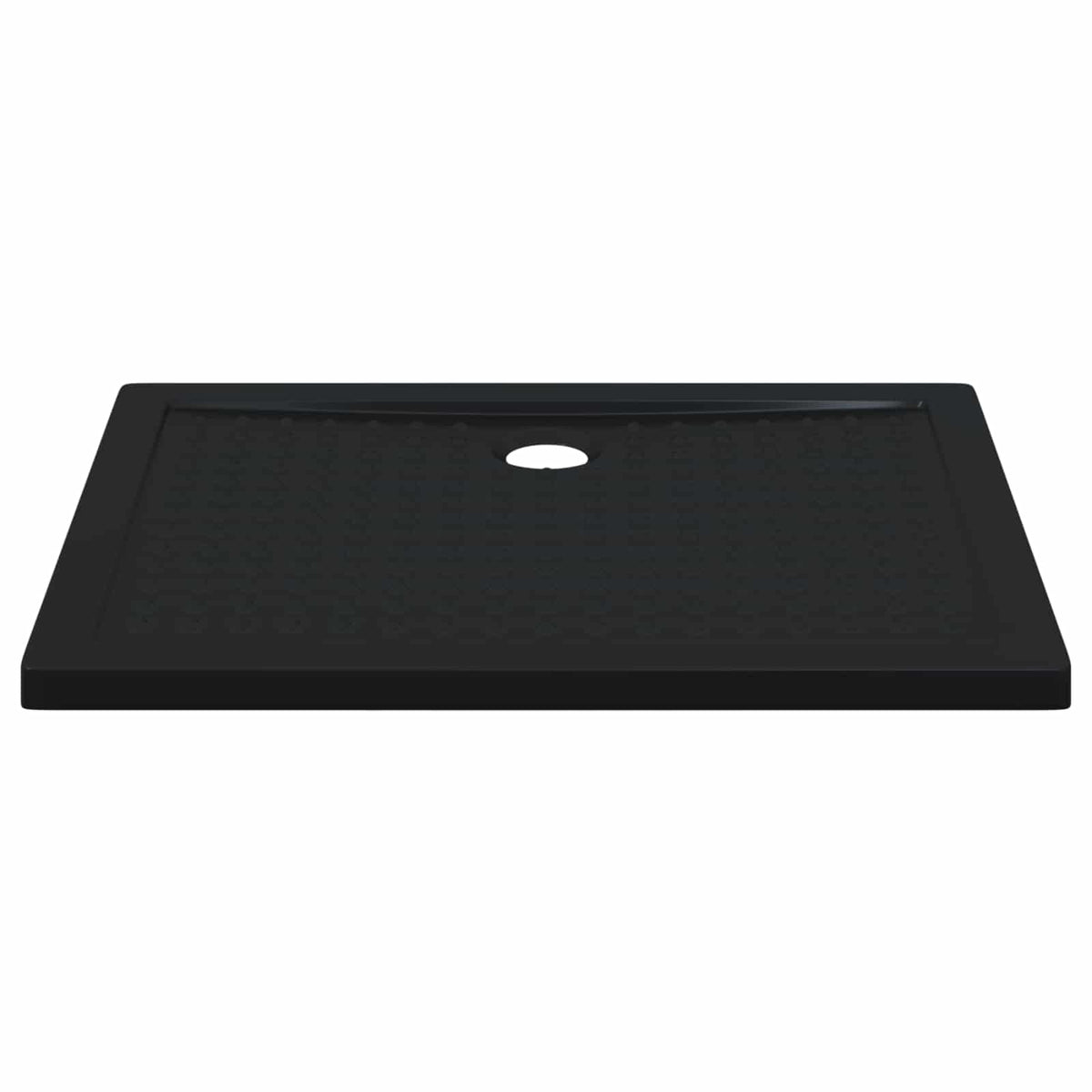 Shower Base Tray with Dots 100 x 80 x 4 cm ABS Black