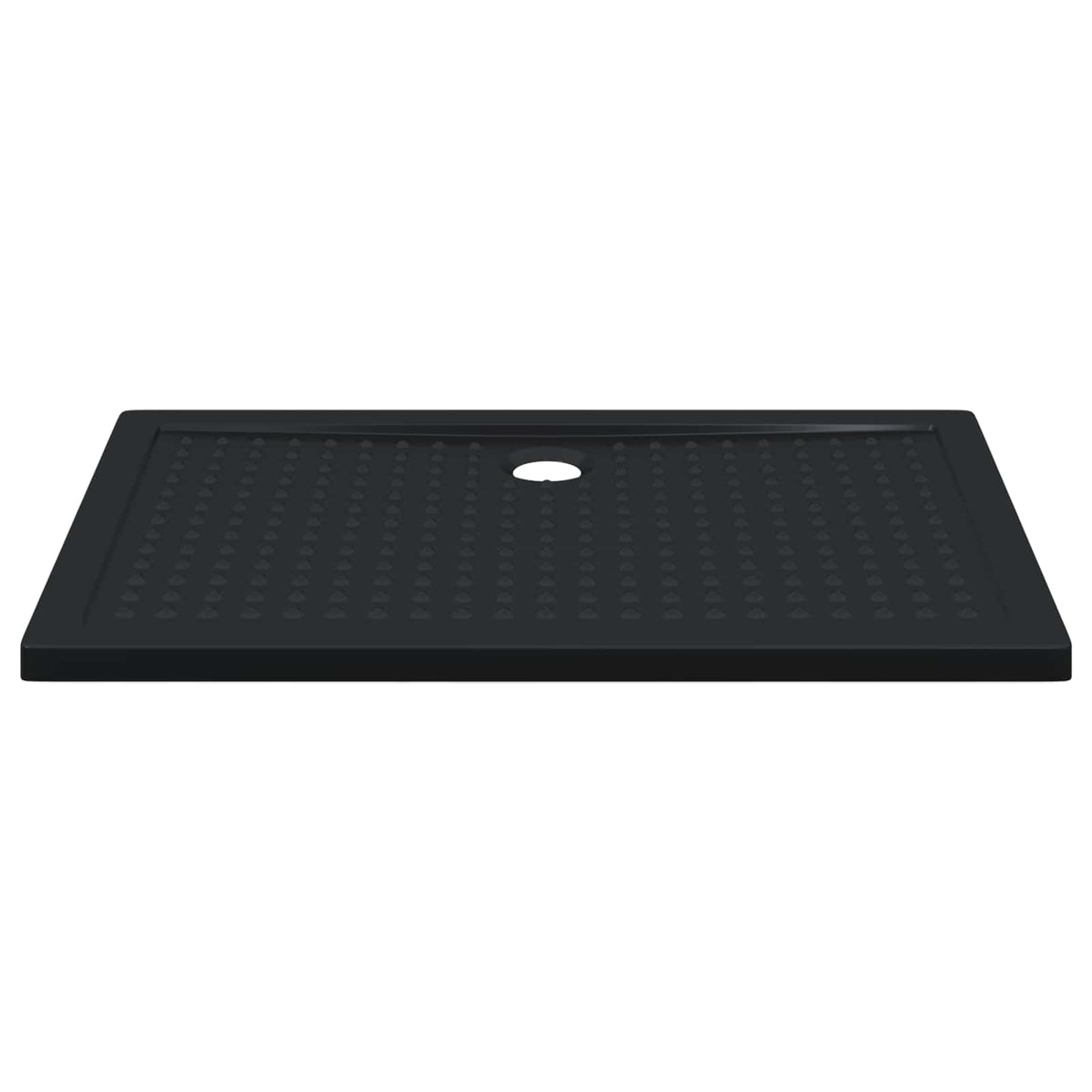 Shower Base Tray with Dots 120 x 80 x 4 cm ABS Black